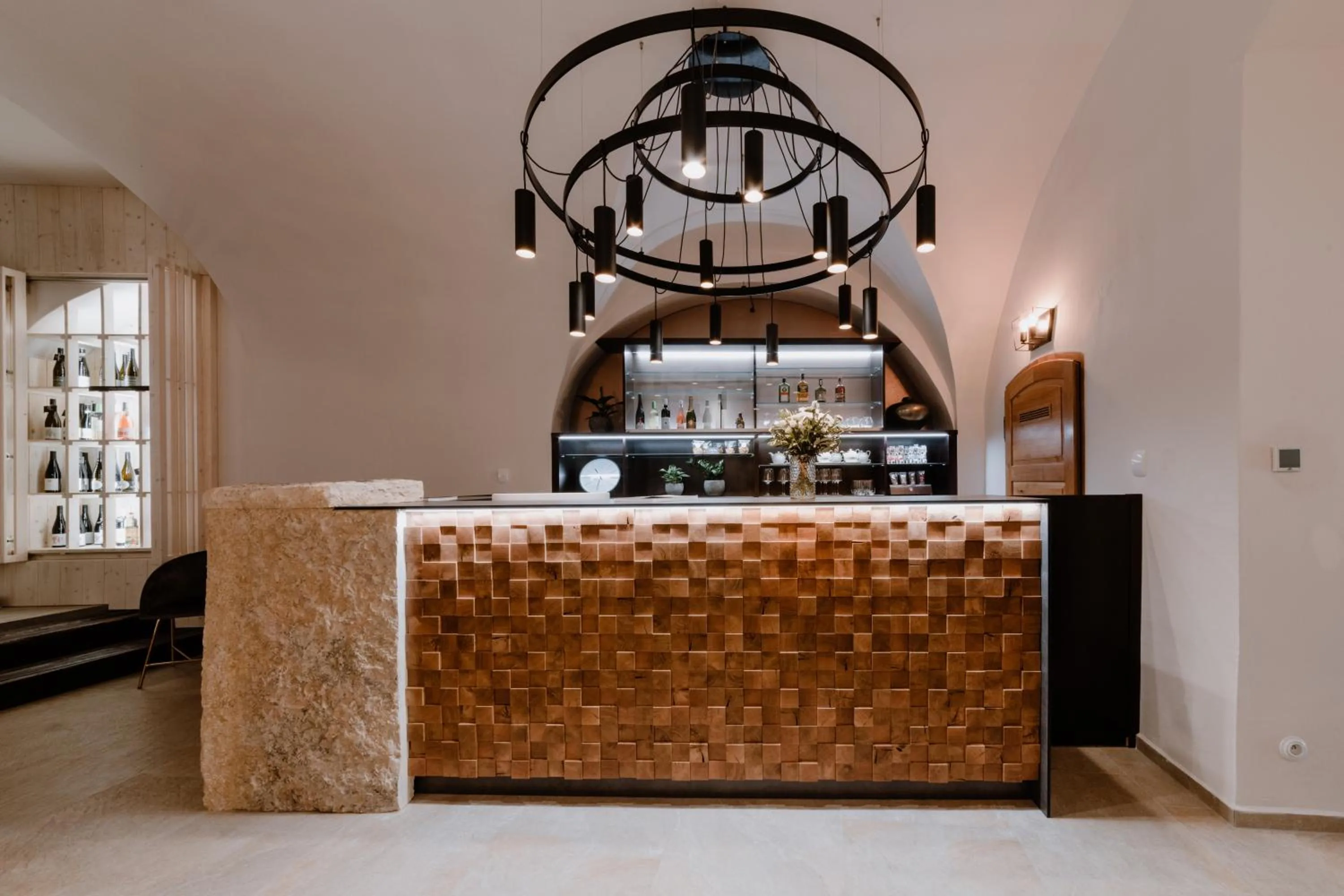 Lobby or reception in Penzion Austis
