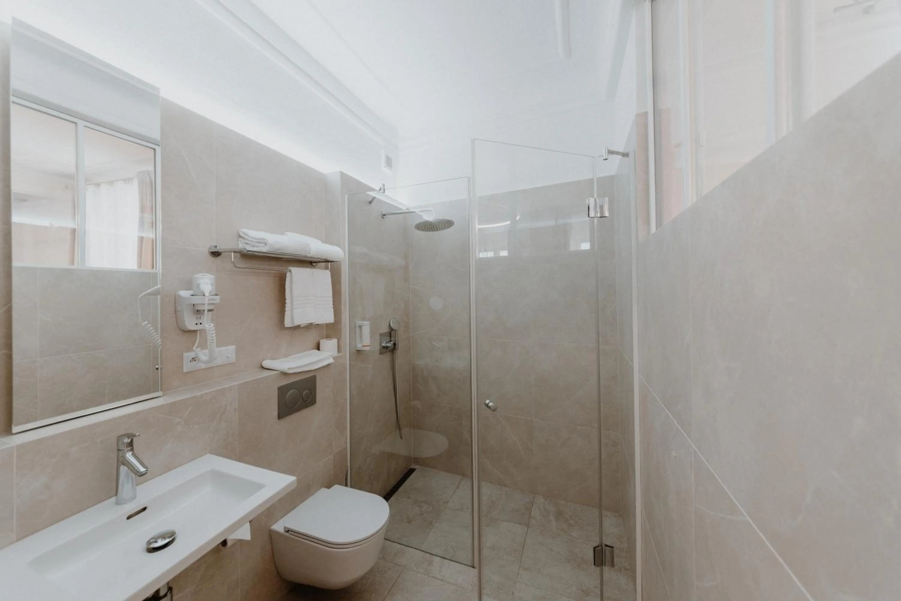 Bathroom in Penzion Austis