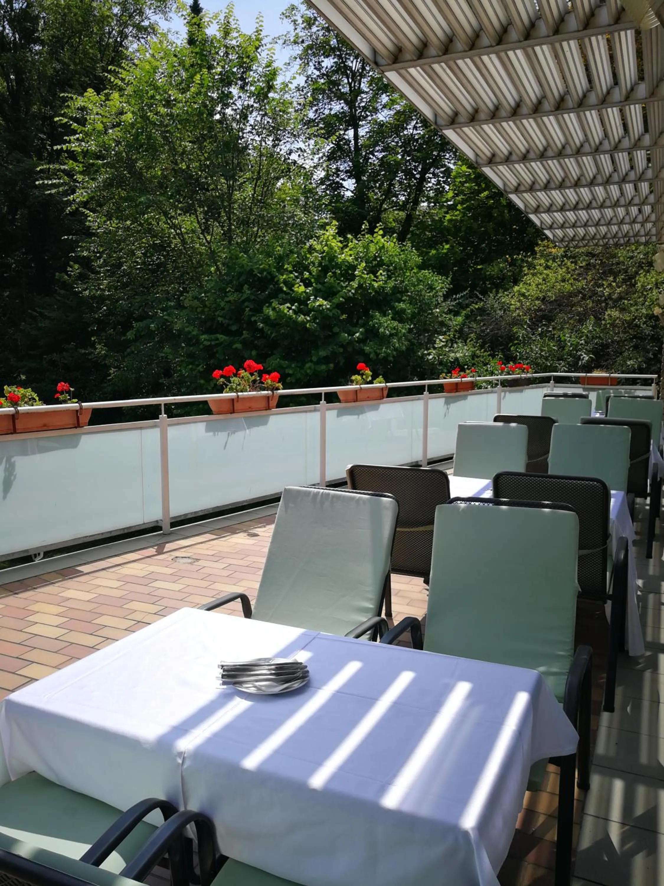 Balcony/Terrace in Hotel Fit Hévíz