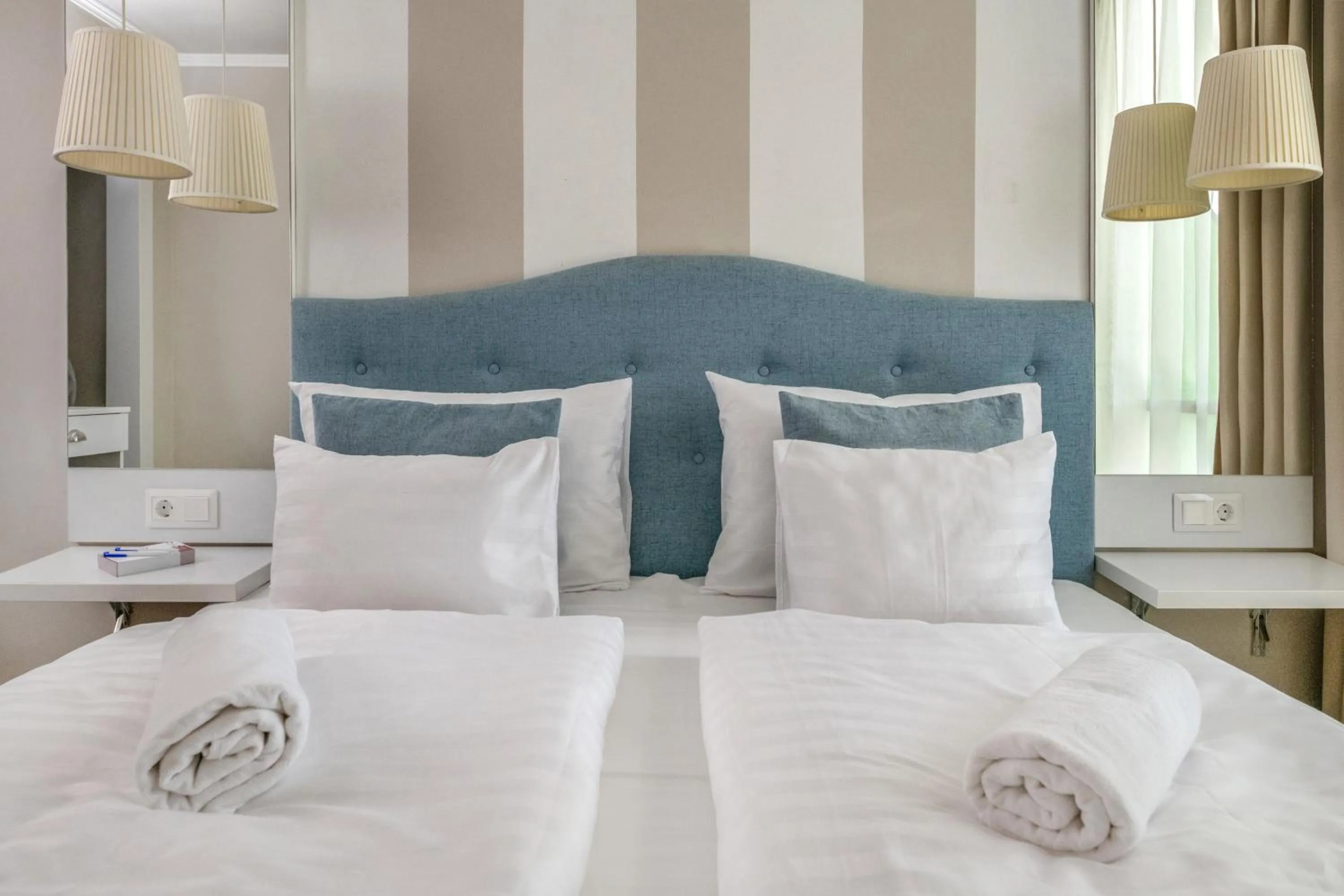 Bed in Vénusz Hotel