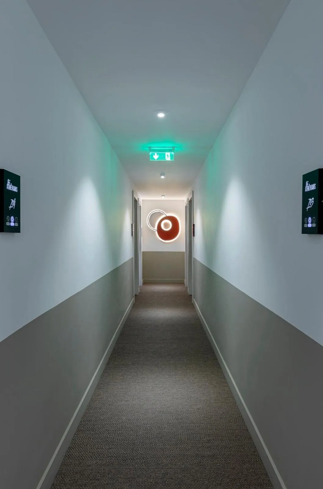 Logo/Certificate/Sign in The Athenians Art Apartments