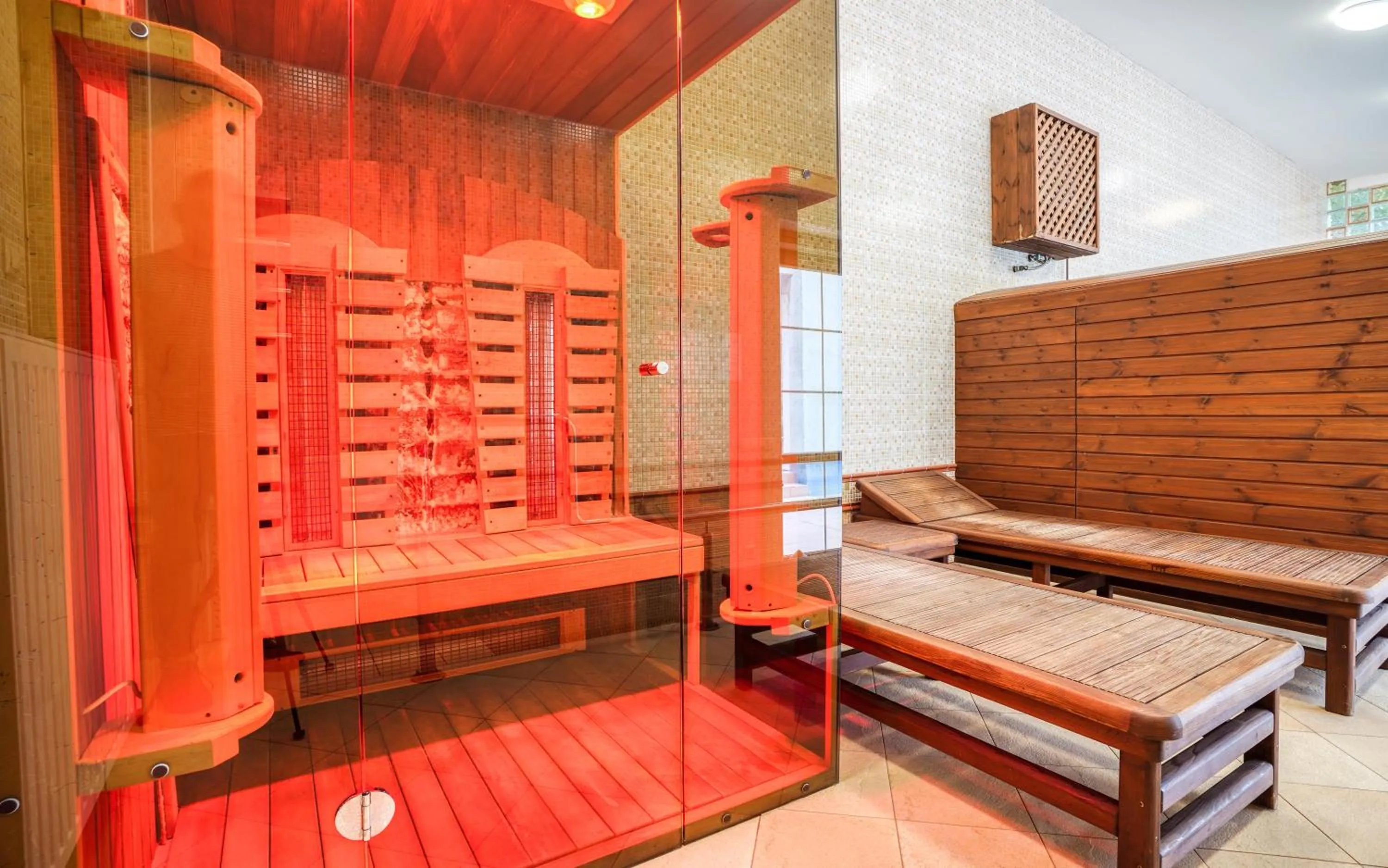 Sauna in Hotel Erzsébet