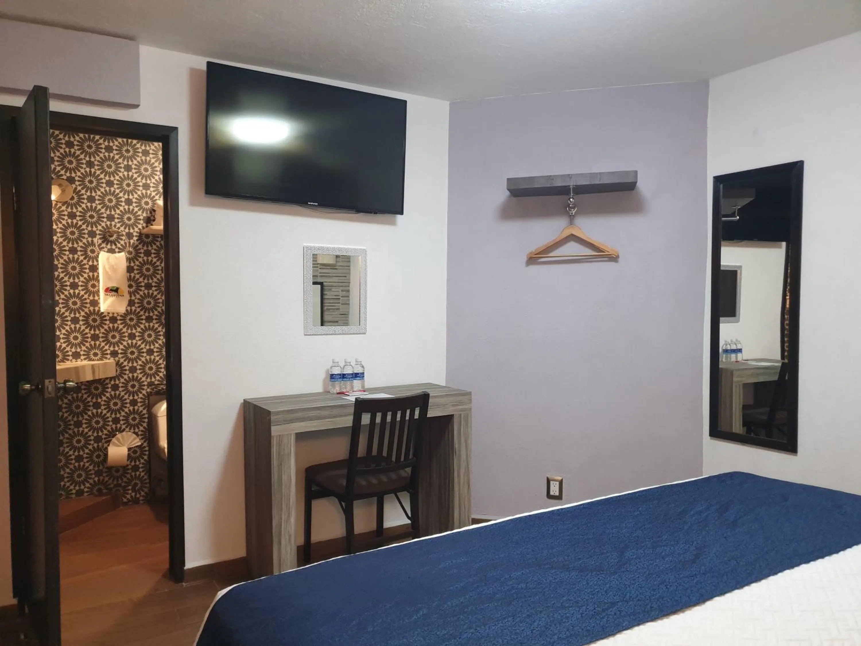 Decorative detail, Bed in Hotel Don Carlos