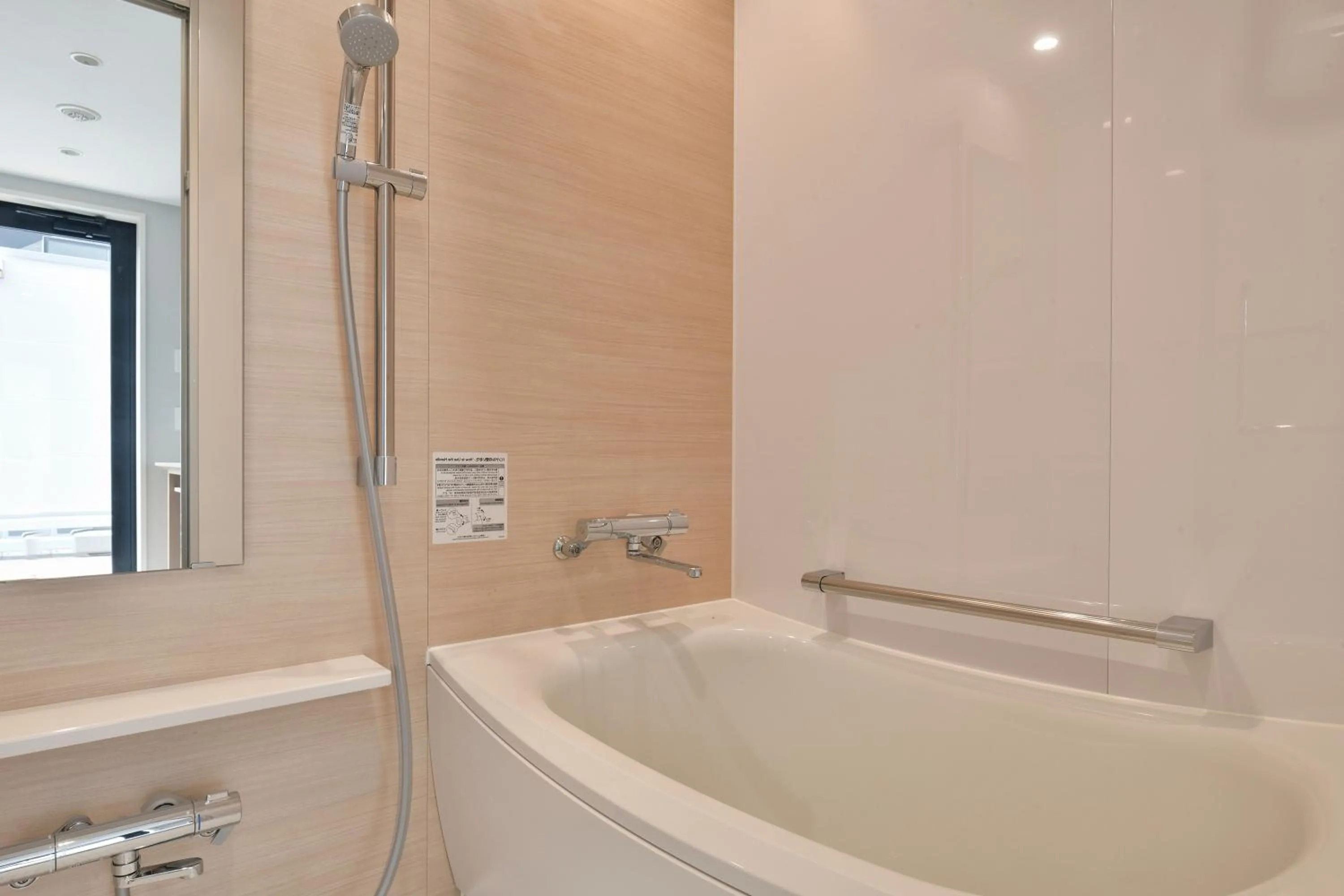 Shower in REF Matsuyama City Station by VESSEL HOTELS