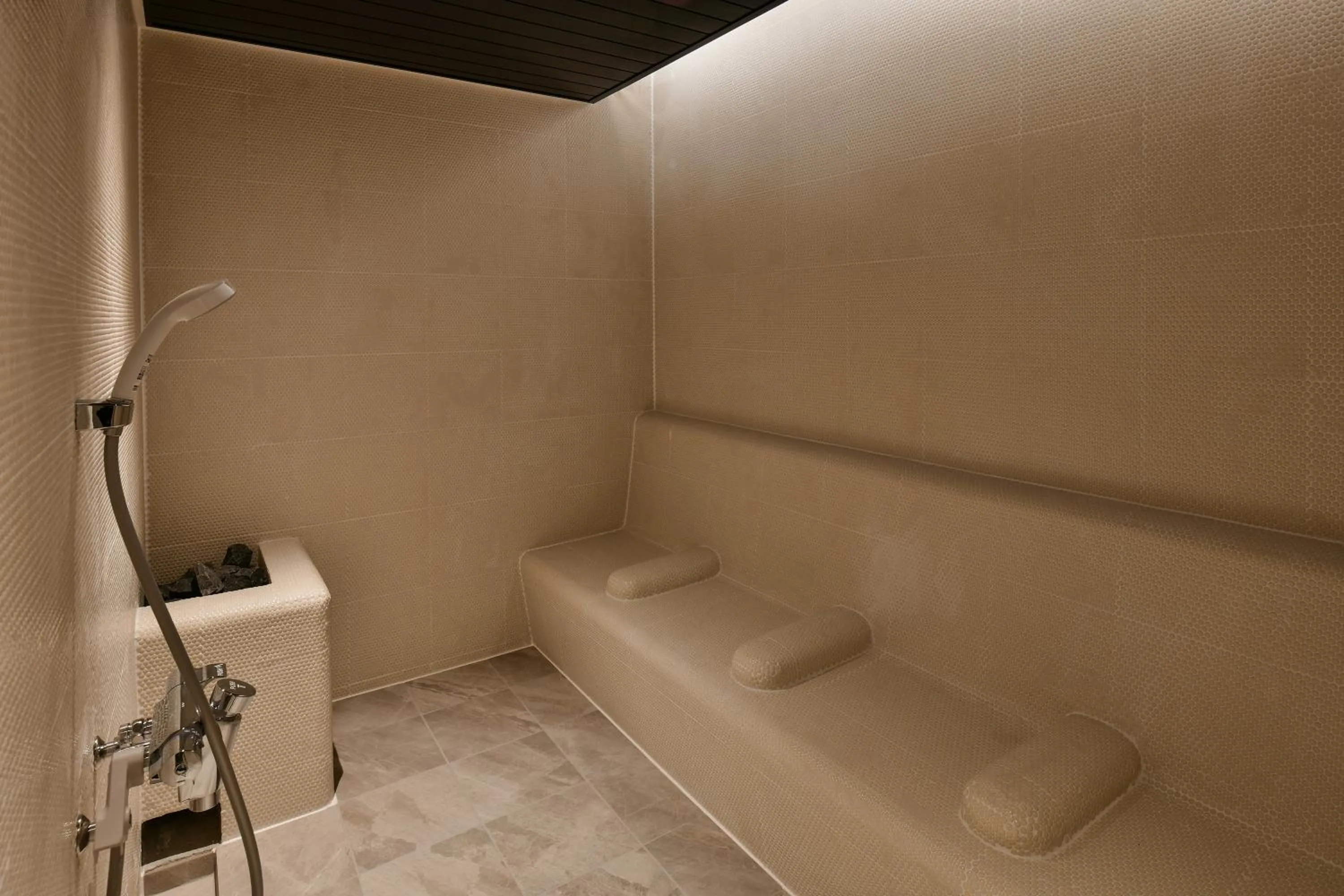 Sauna in REF Matsuyama City Station by VESSEL HOTELS