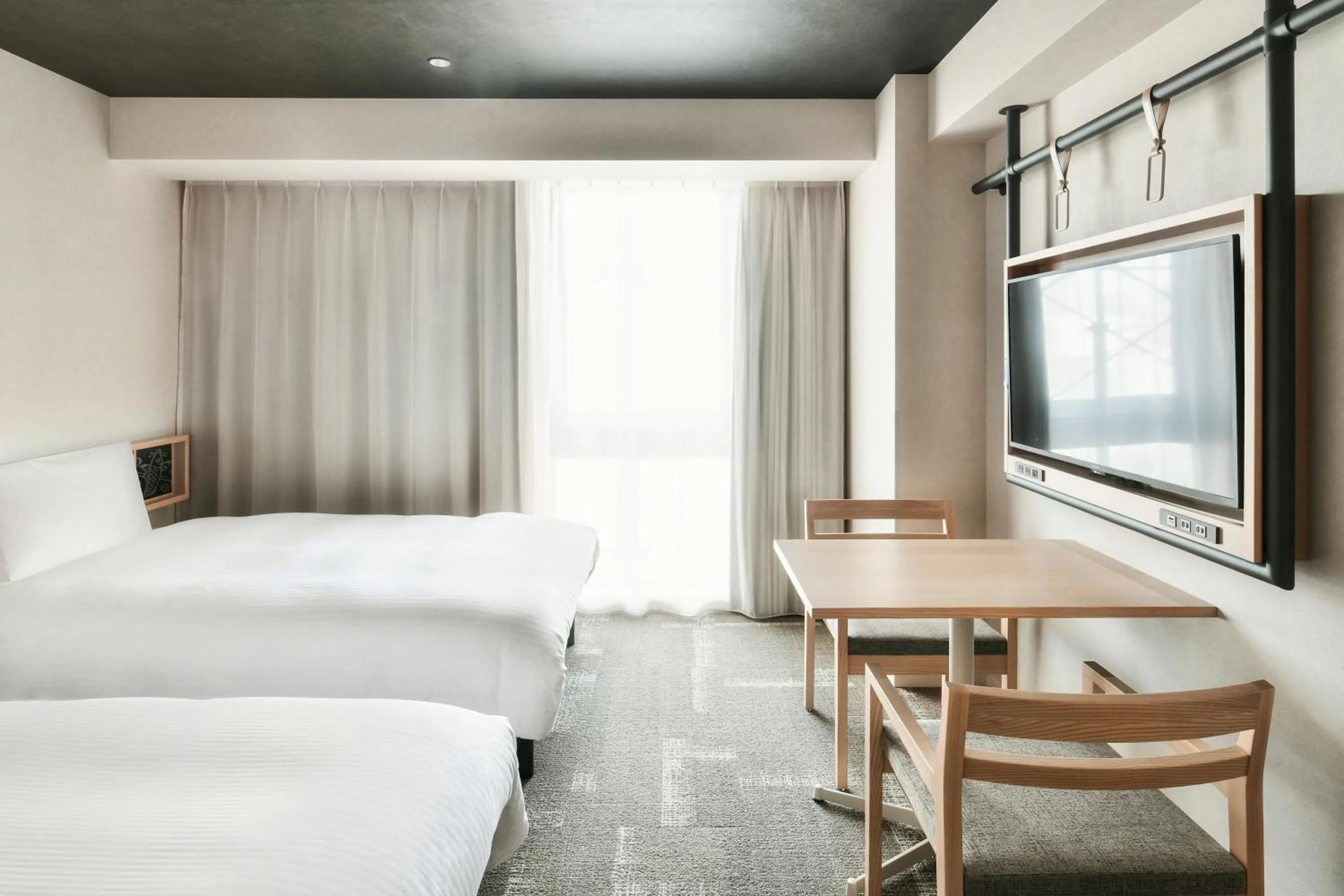 Photo of the whole room, Bed in REF Matsuyama City Station by VESSEL HOTELS