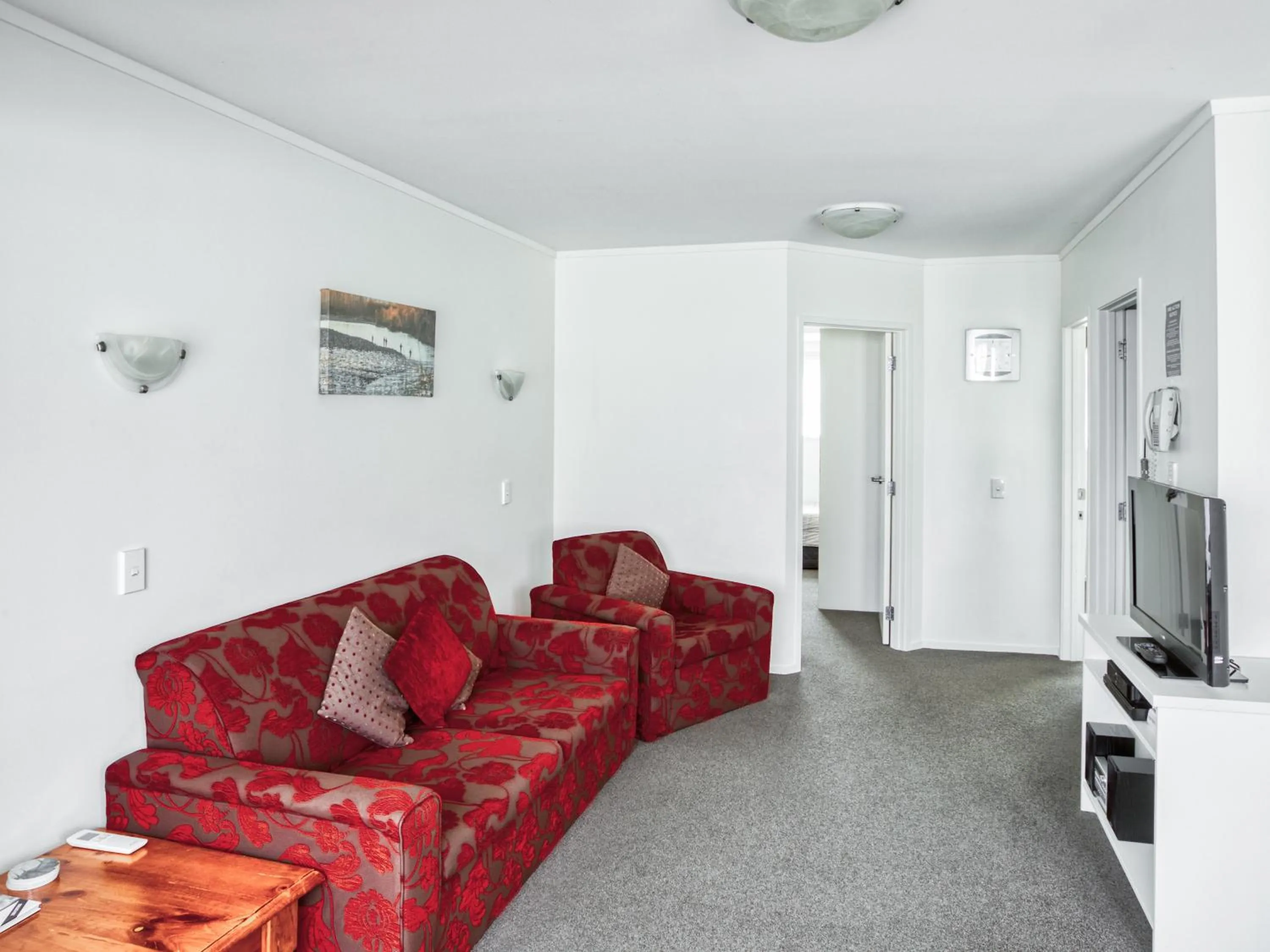 Living room in Ika Nui Taupo