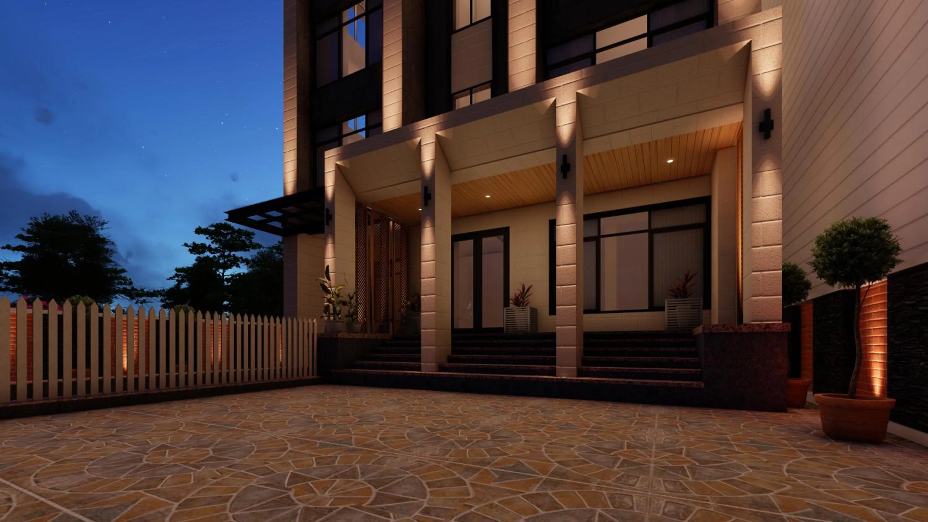 Facade/entrance in Hotel Aqua Vibes