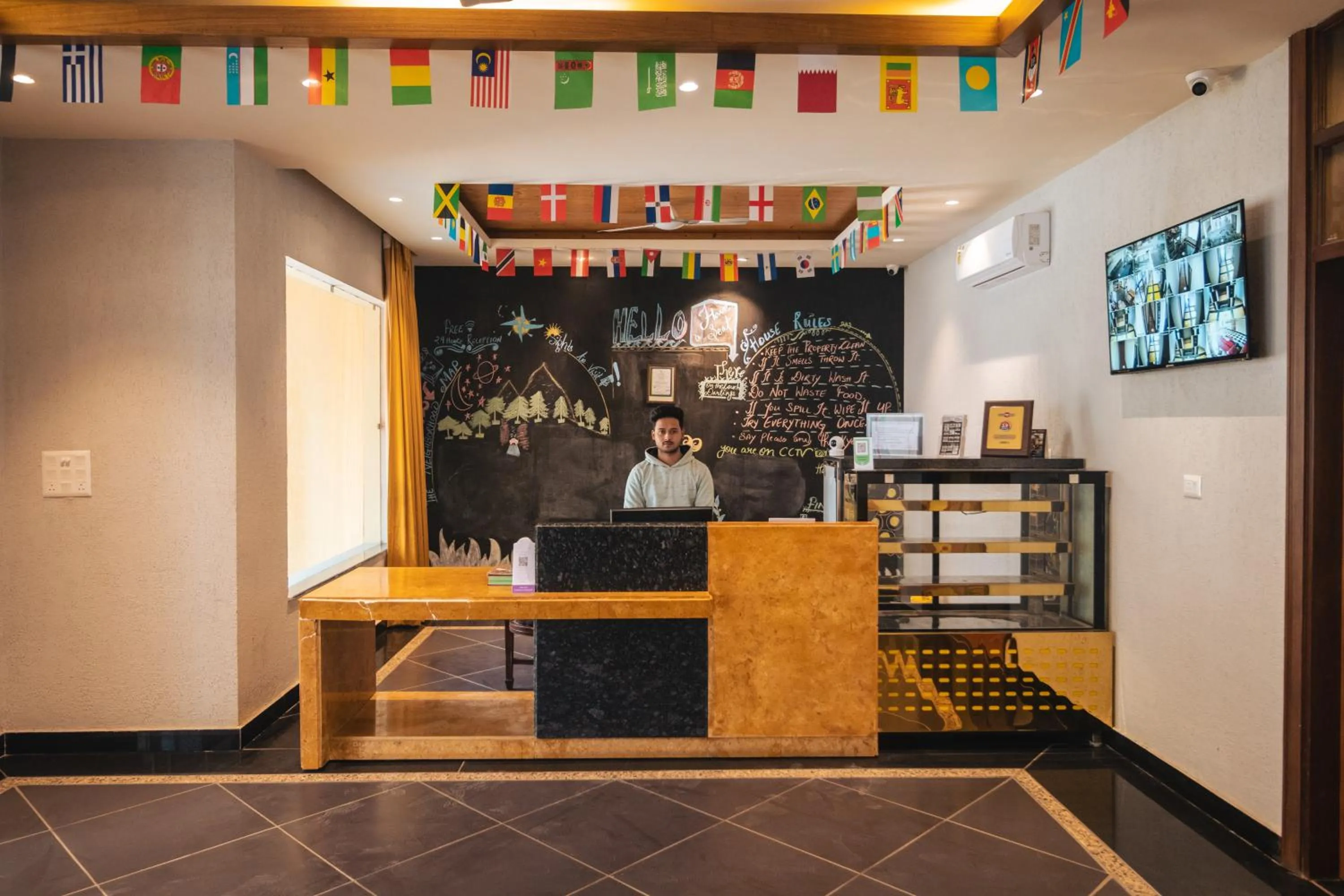 Lobby or reception in Hotel Aqua Vibes