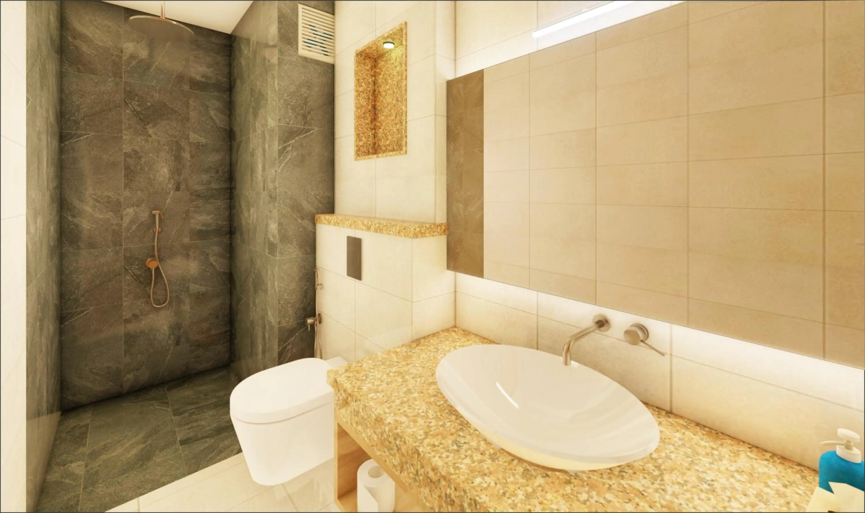 Bathroom in Hotel Aqua Vibes