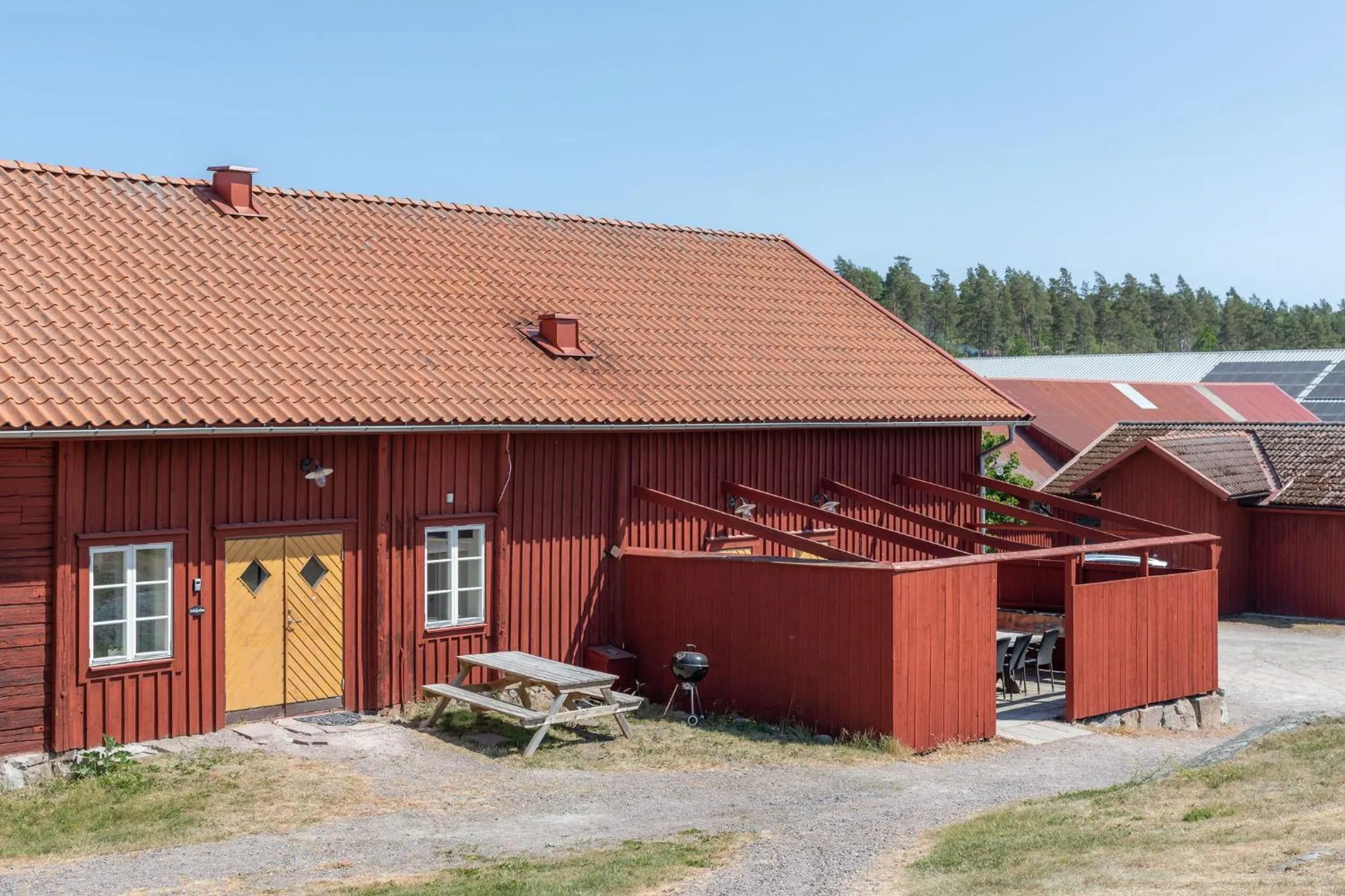 Property building in Bergs Gård & Hållsvikens Gård