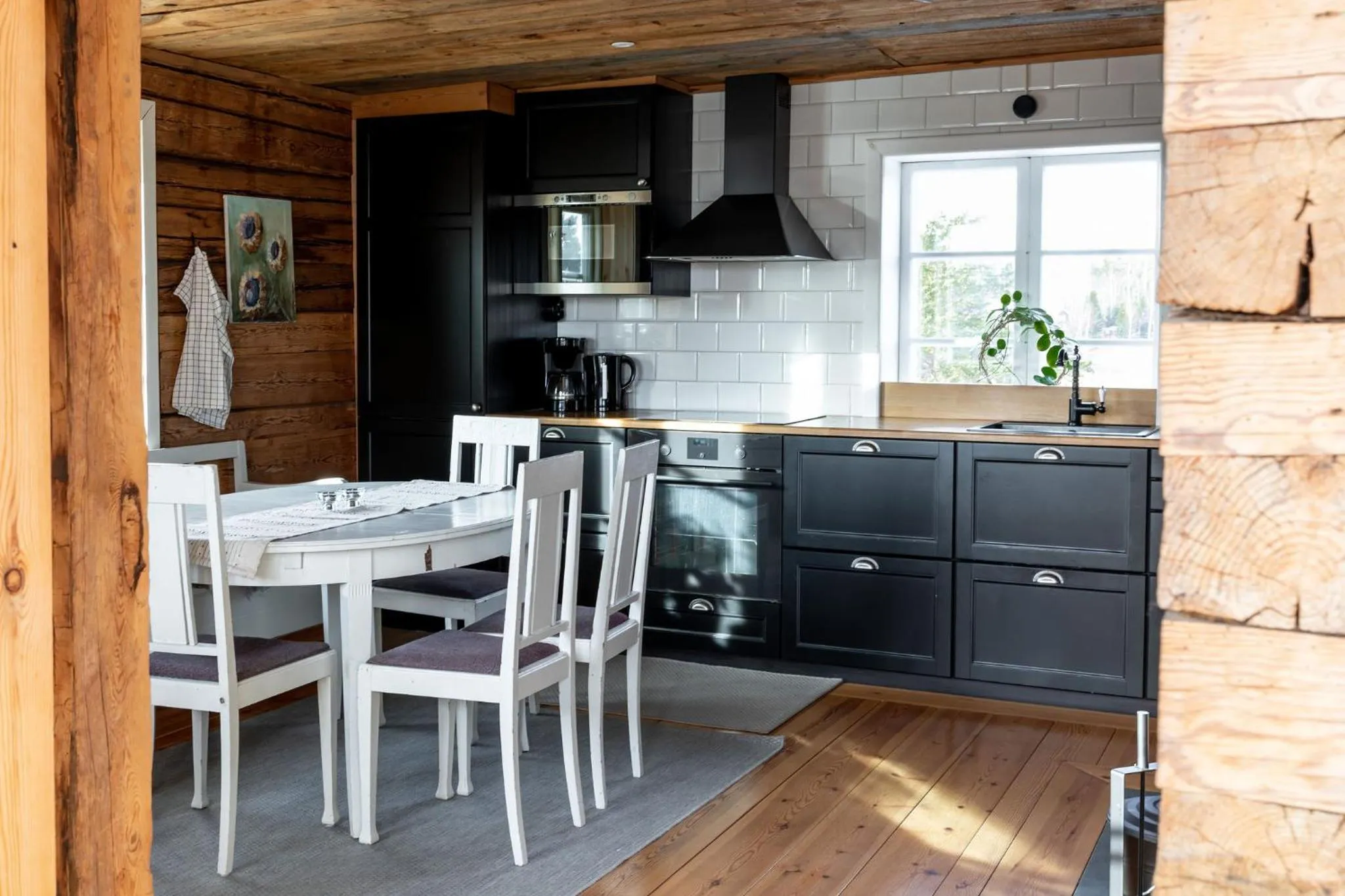 Kitchen or kitchenette in Bergs Gård & Hållsvikens Gård