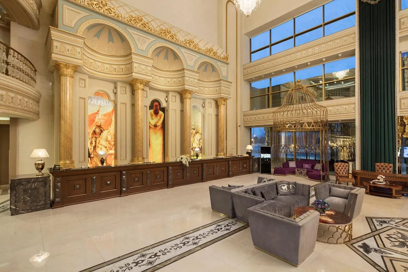 Seating area in Grand Millennium Konya