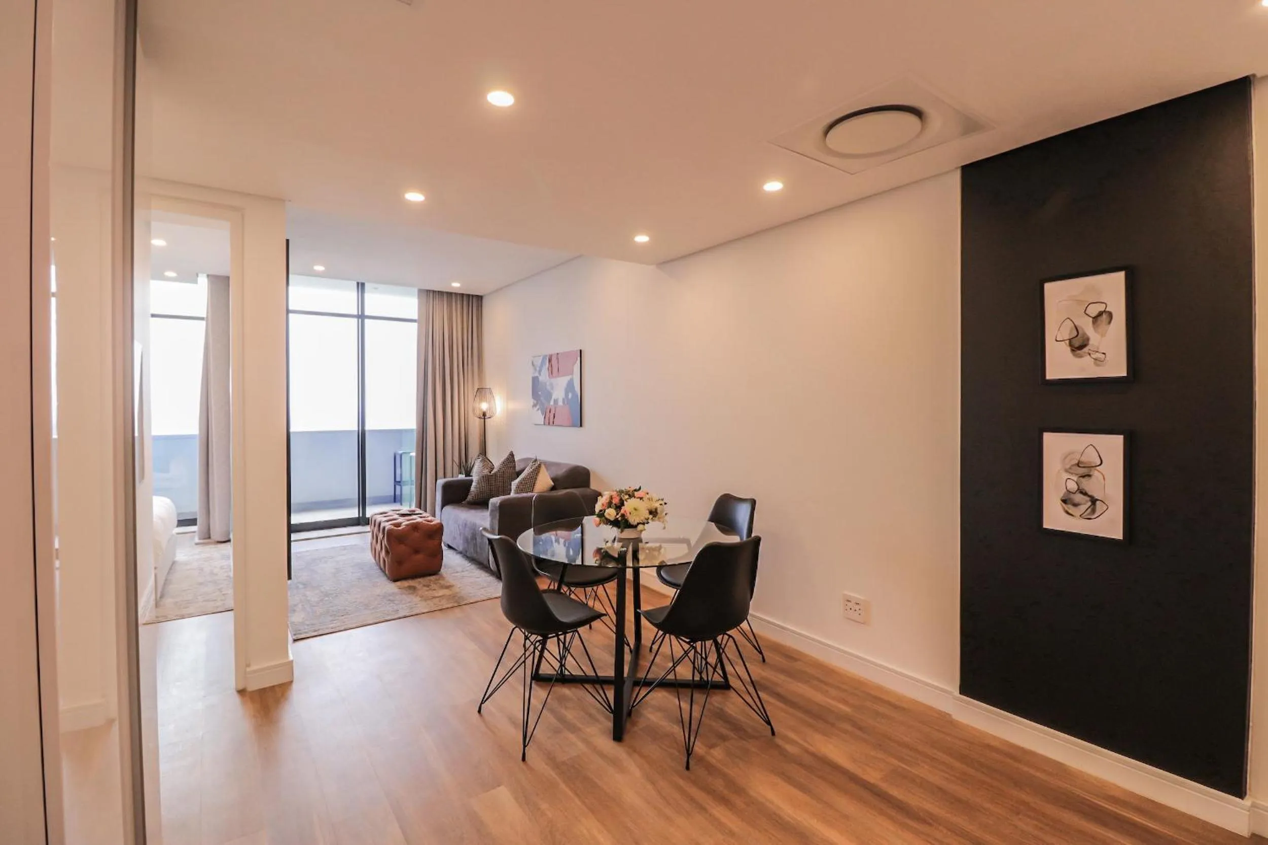 Living room in Reserved Suites Illovo