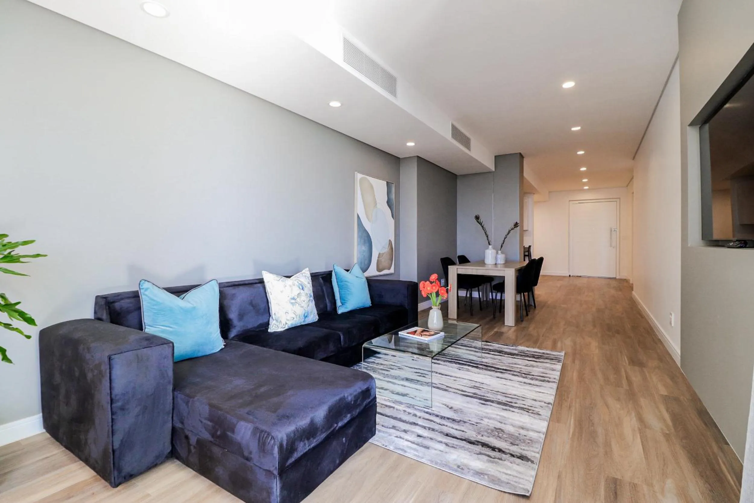 Living room in Reserved Suites Illovo