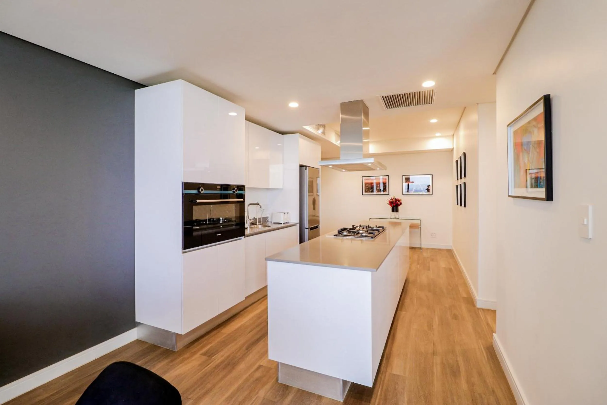 kitchen in Reserved Suites Illovo