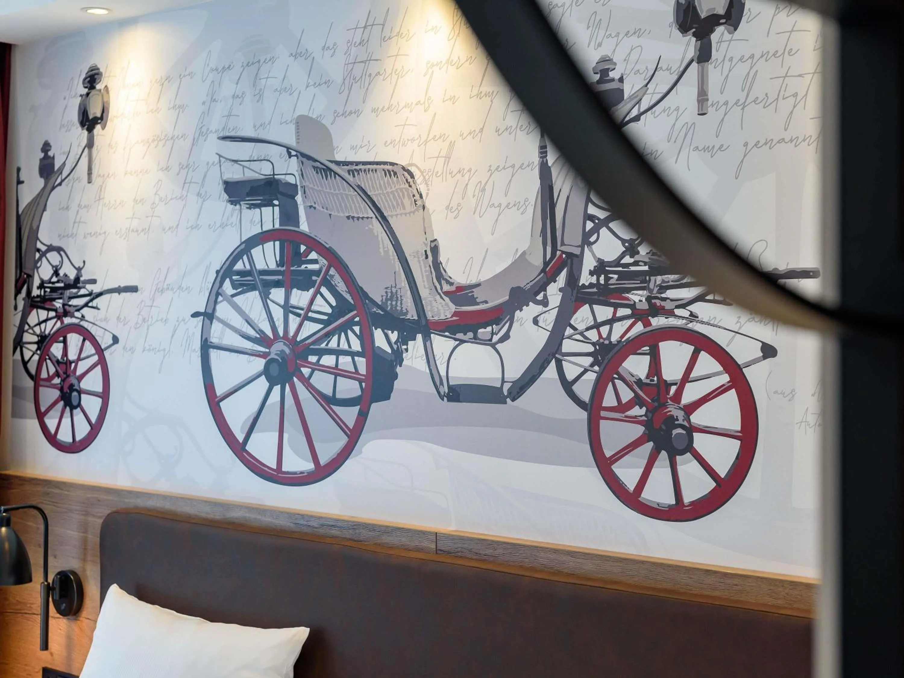 Bedroom in ibis Styles Coburg