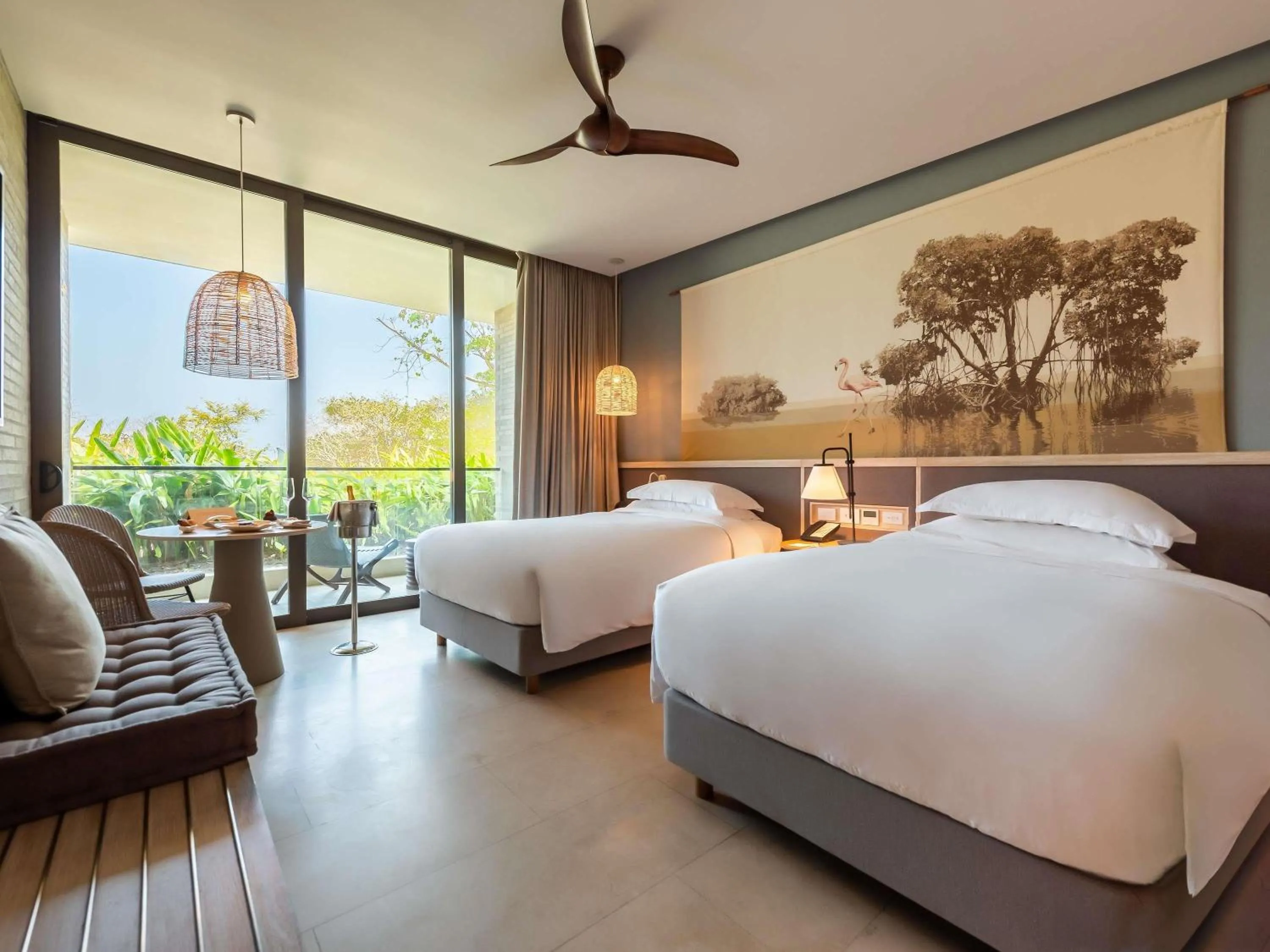 Bedroom, Bed in Sofitel Barú Cartagena