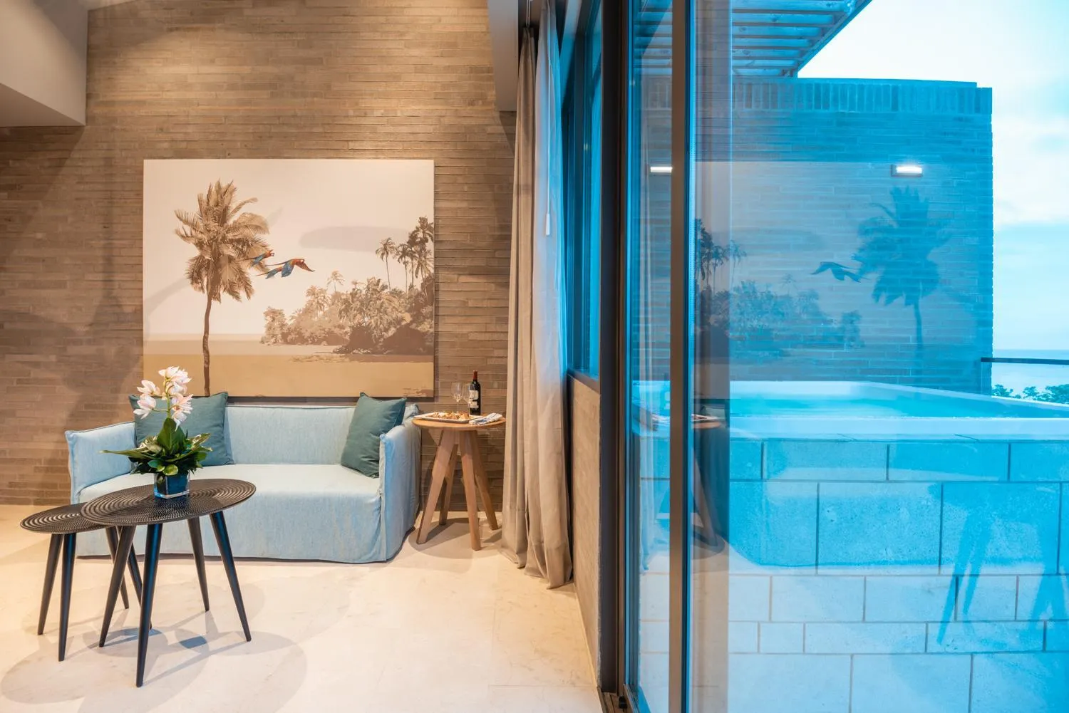 Natural landscape in Sofitel Barú Cartagena