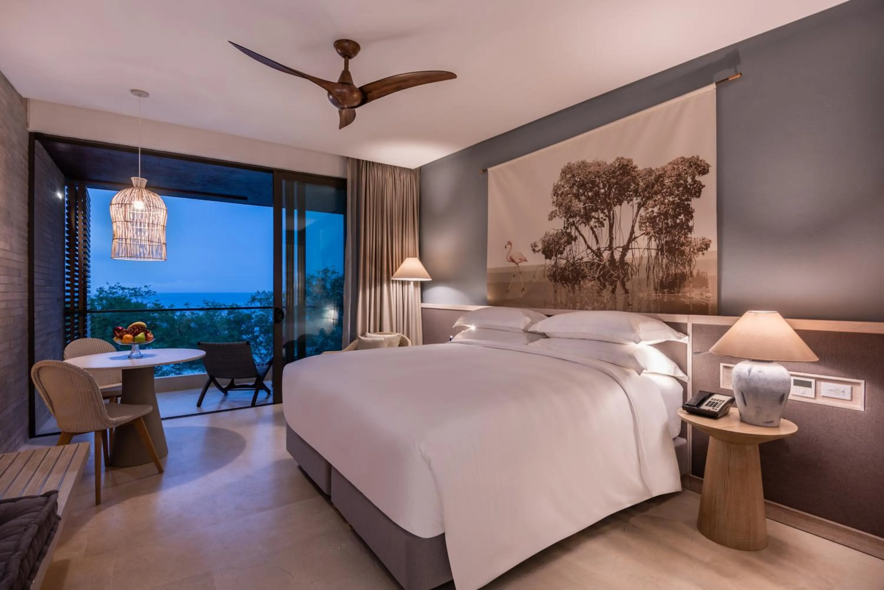 Bed in Sofitel Barú Cartagena