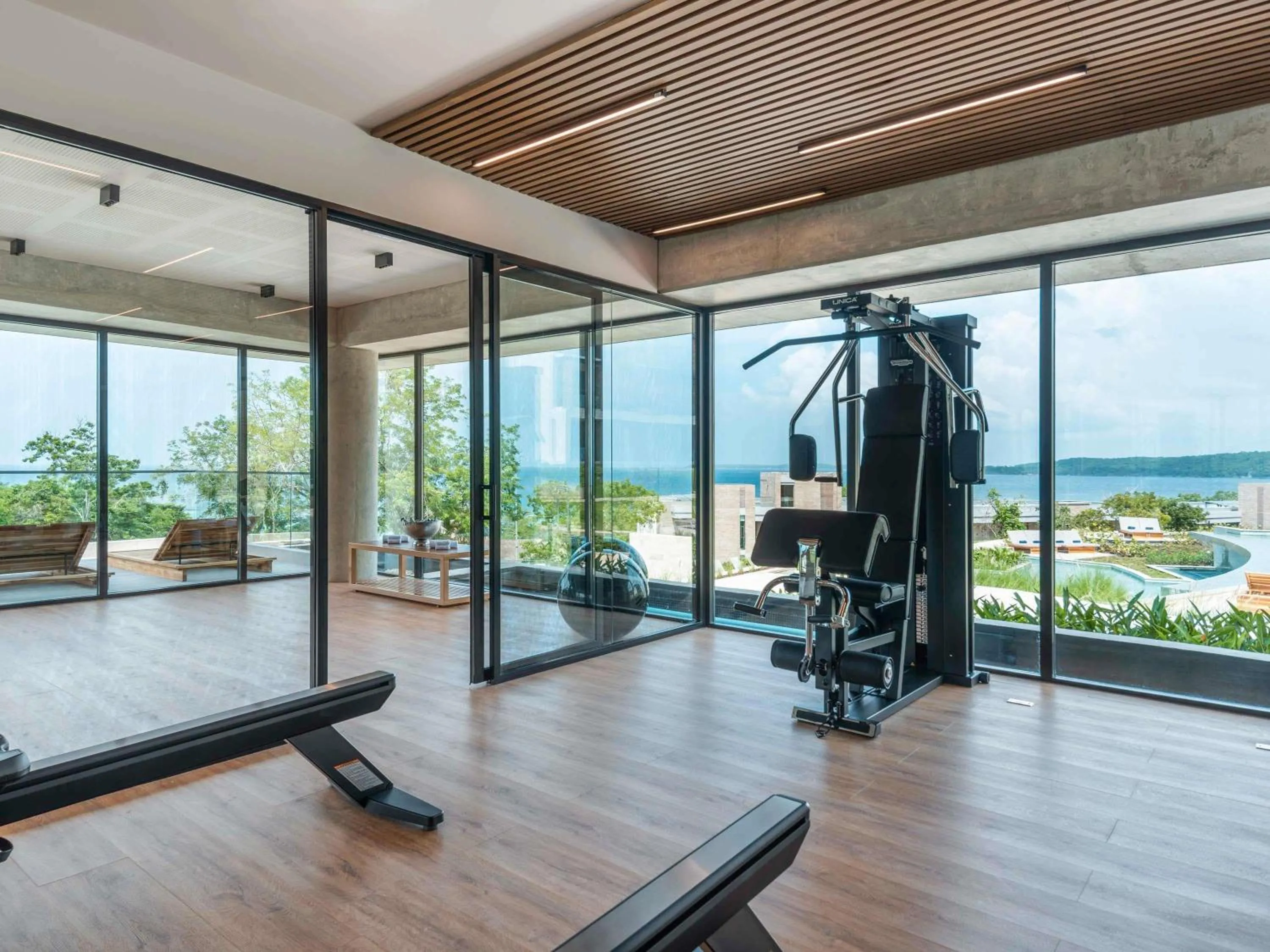 Fitness centre/facilities in Sofitel Barú Cartagena
