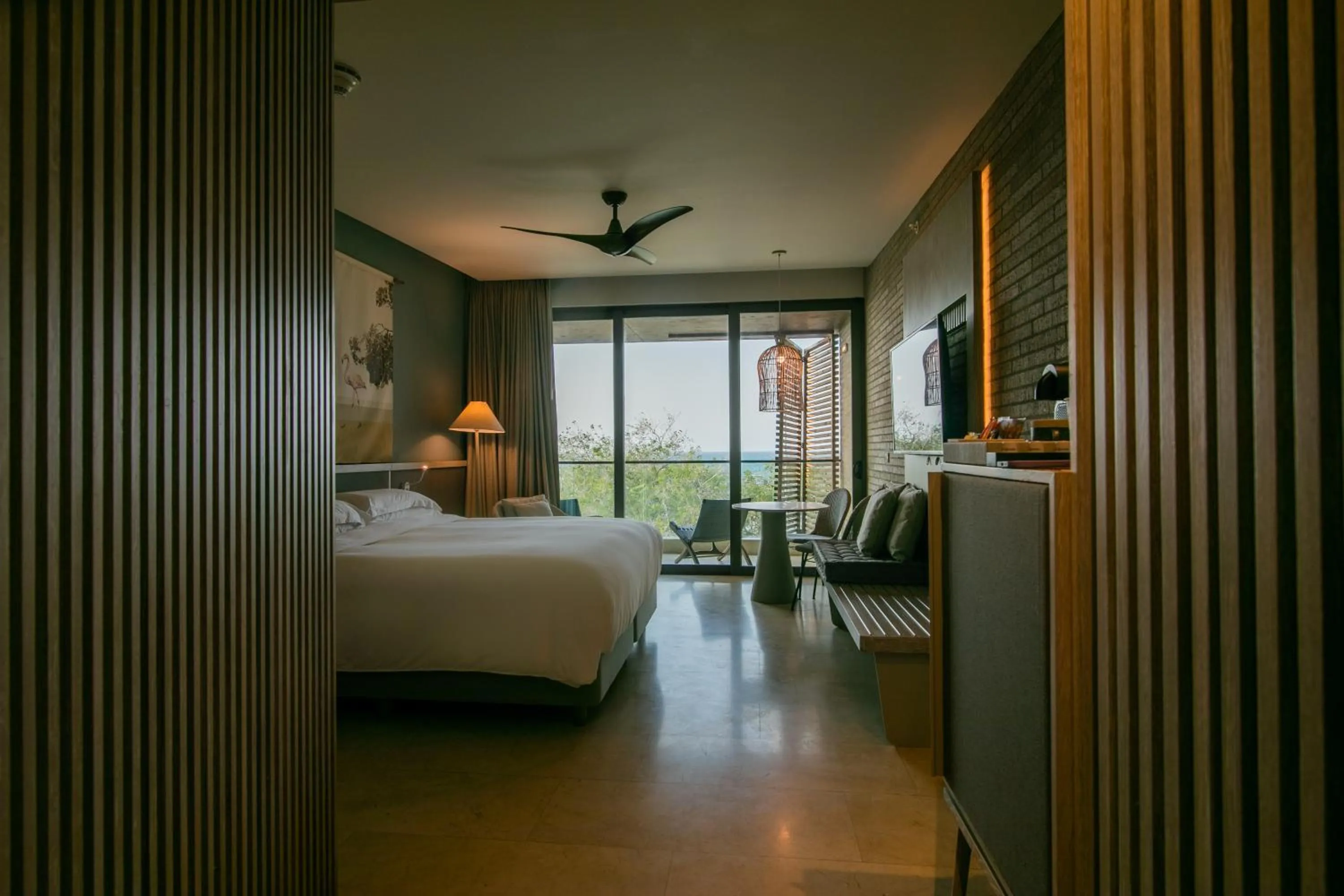 Bed in Sofitel Barú Cartagena