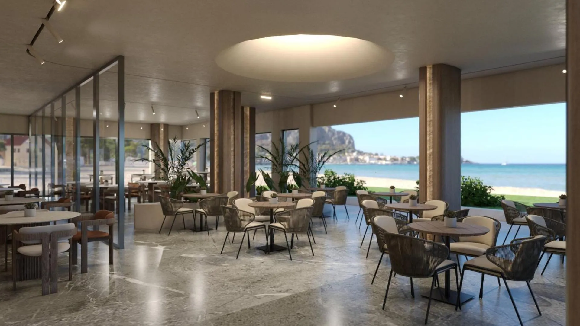 Restaurant/places to eat in Themis Beach Hotel