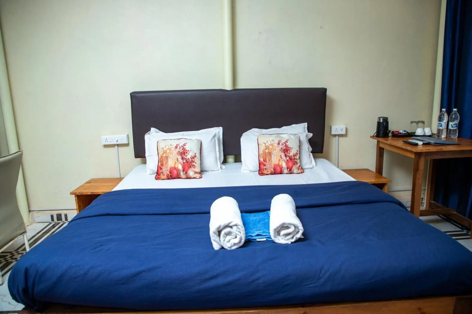 Bed in Agonda island view