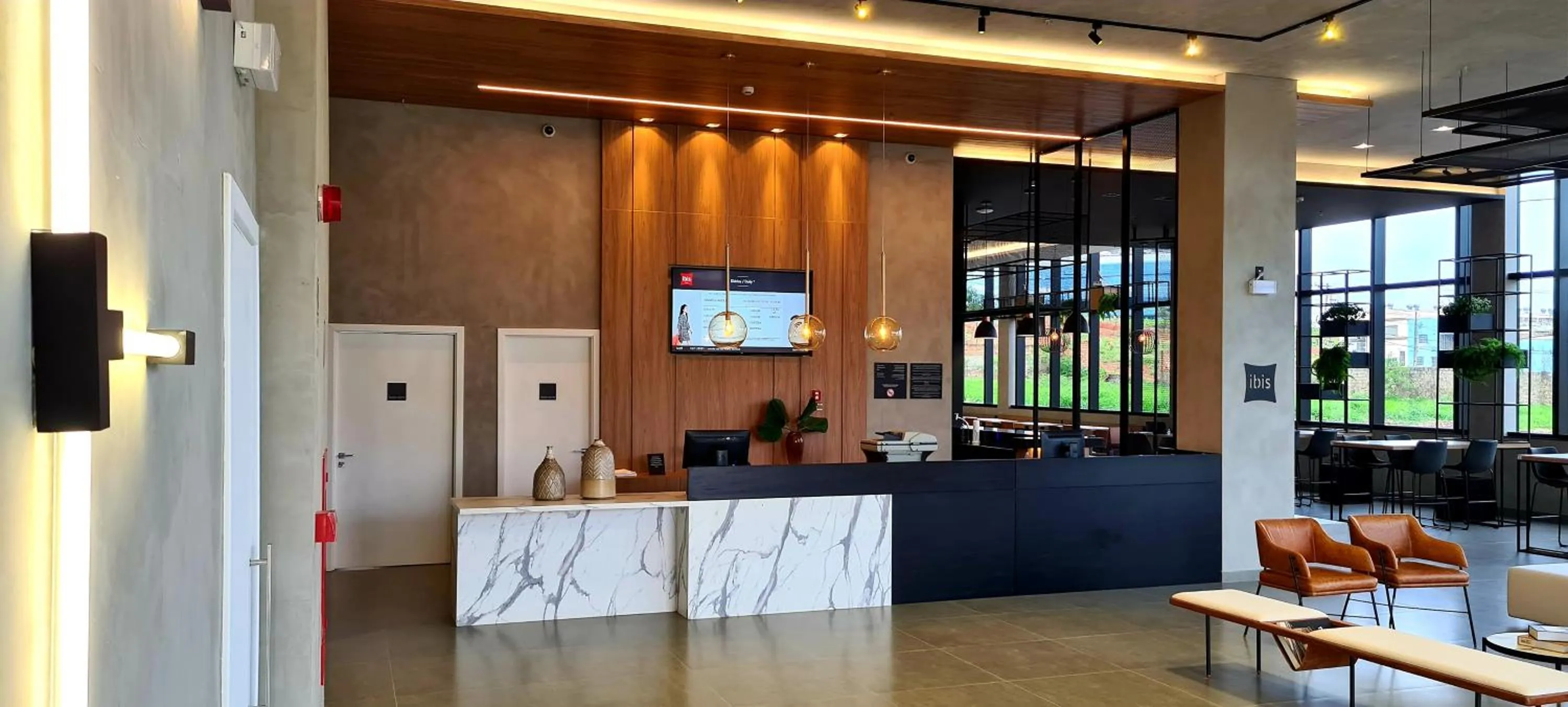 Lobby or reception in ibis Nova Serrana
