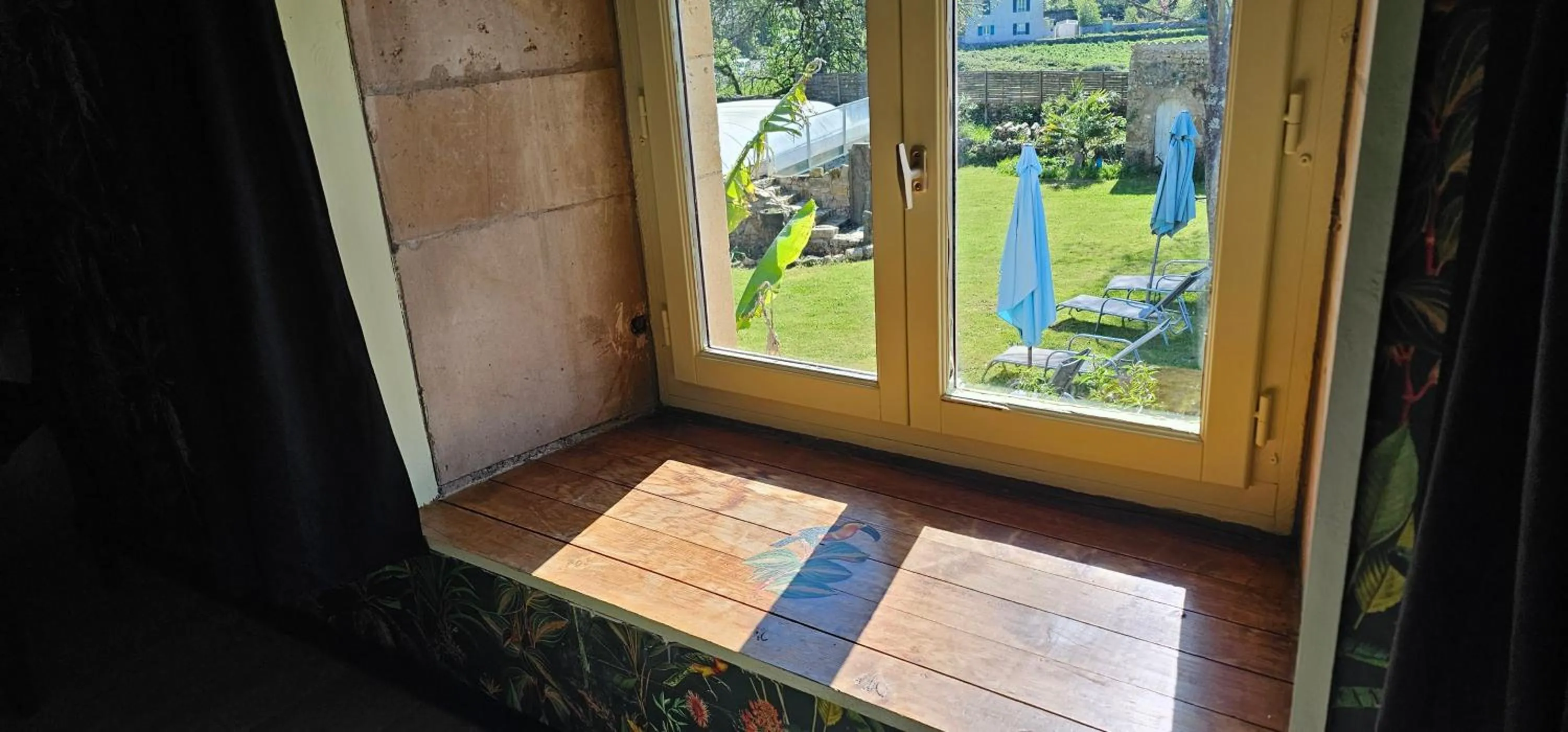 Garden view in Maison Fossemagne