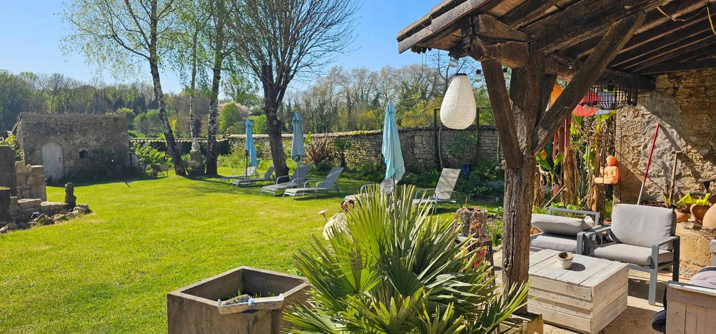 Garden in Maison Fossemagne