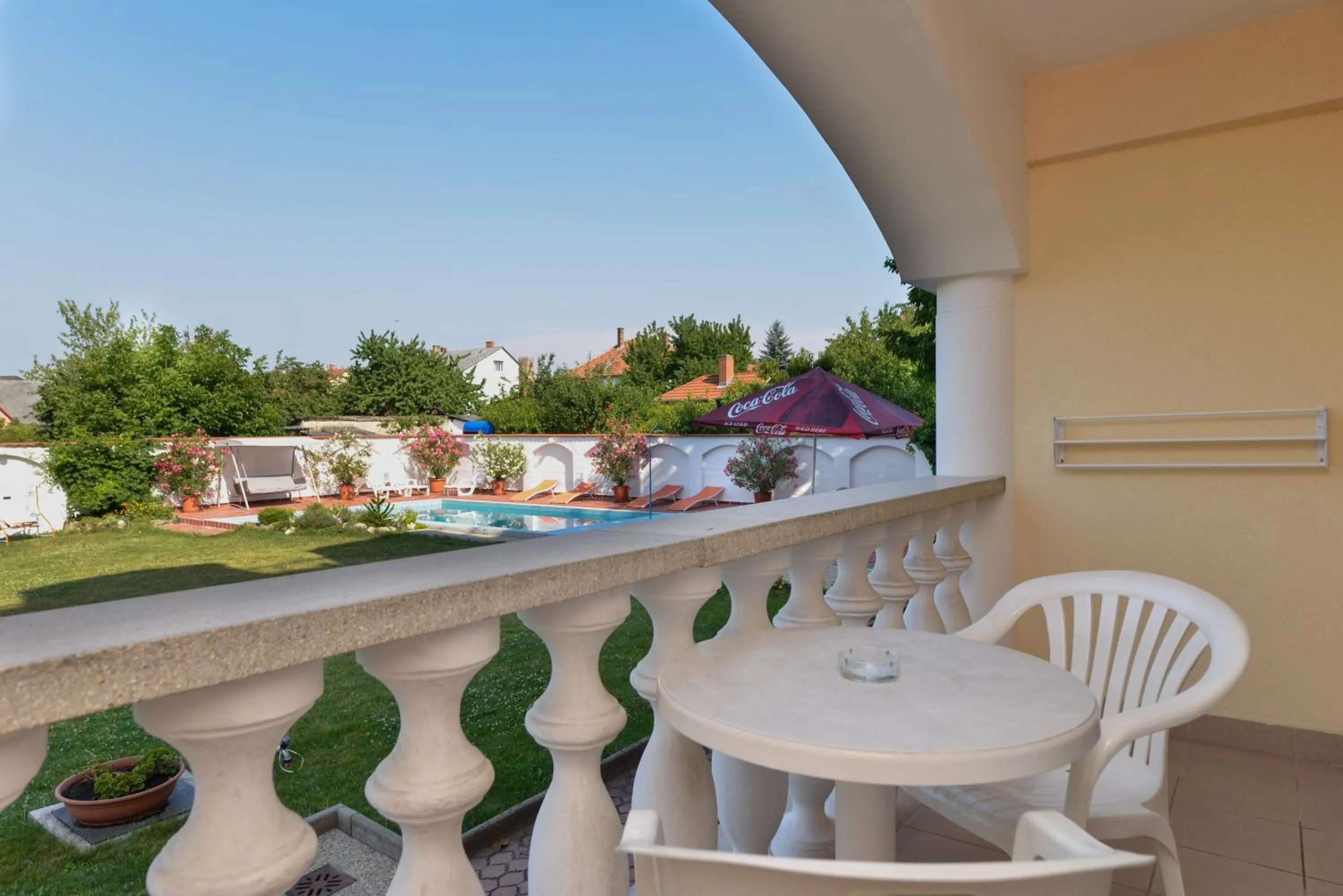 Pool view in Wellness Hotel Kakadu