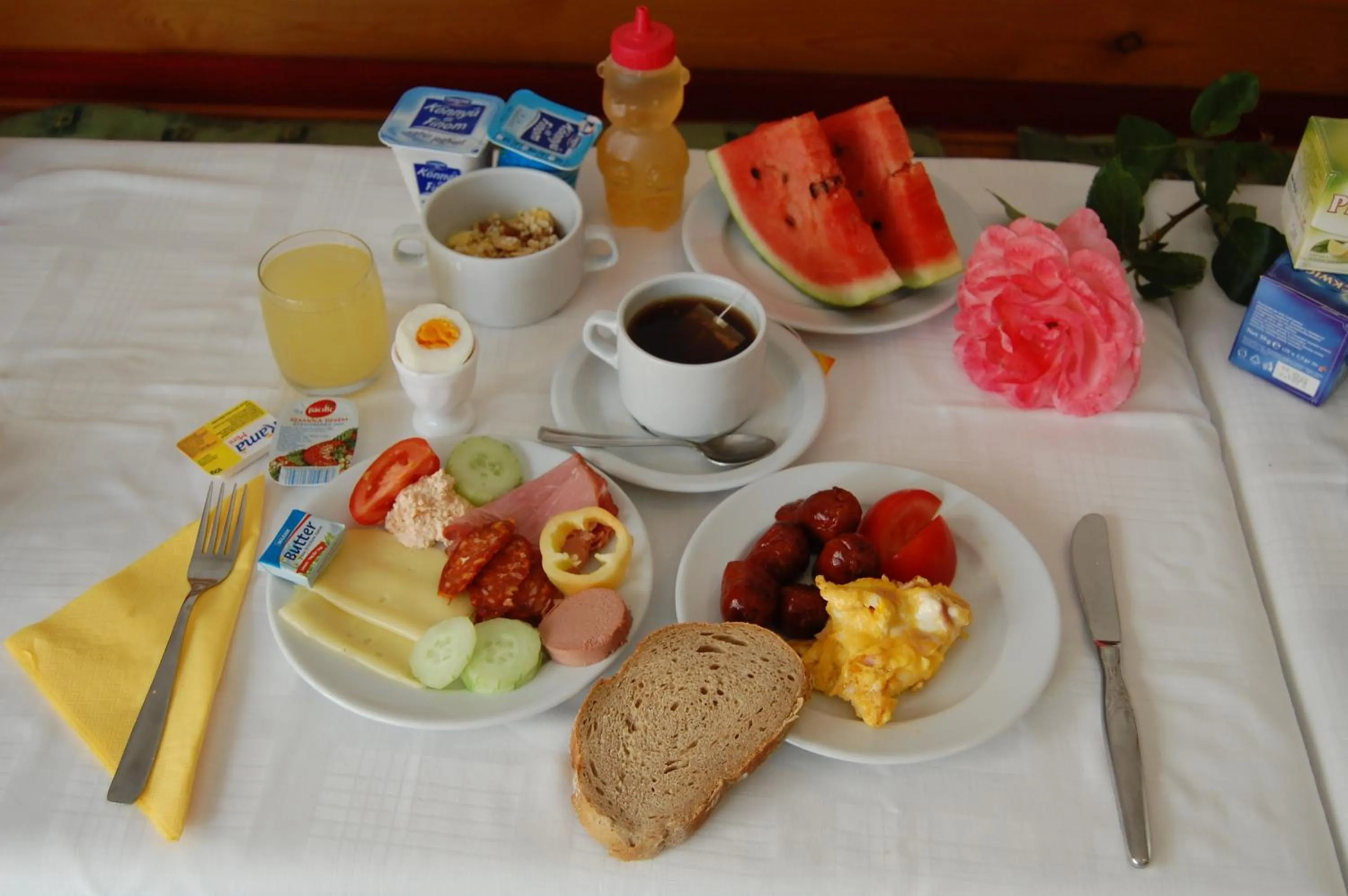 Buffet breakfast in Wellness Hotel Kakadu