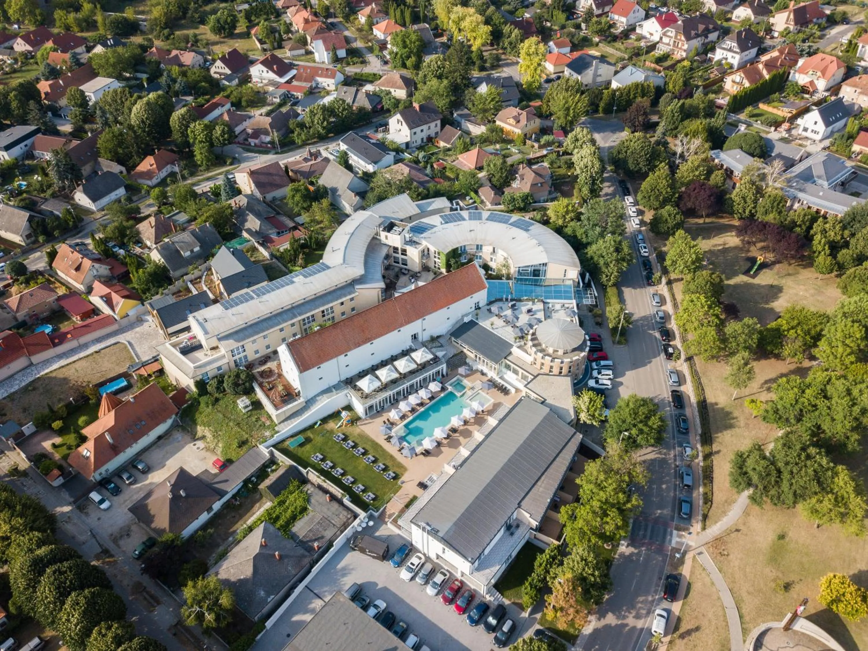 Property building in CE Plaza Hotel