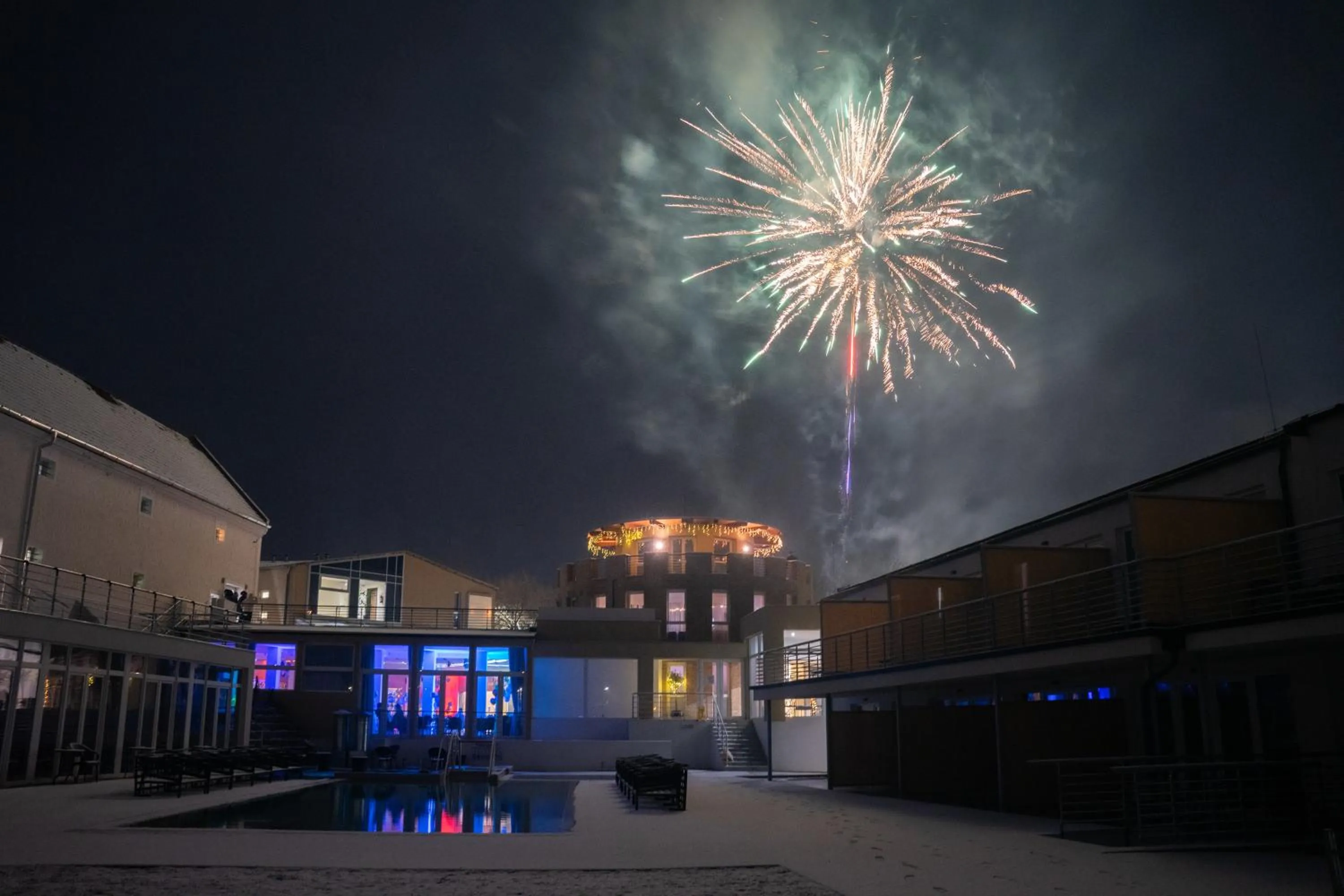 Property building in CE Plaza Hotel