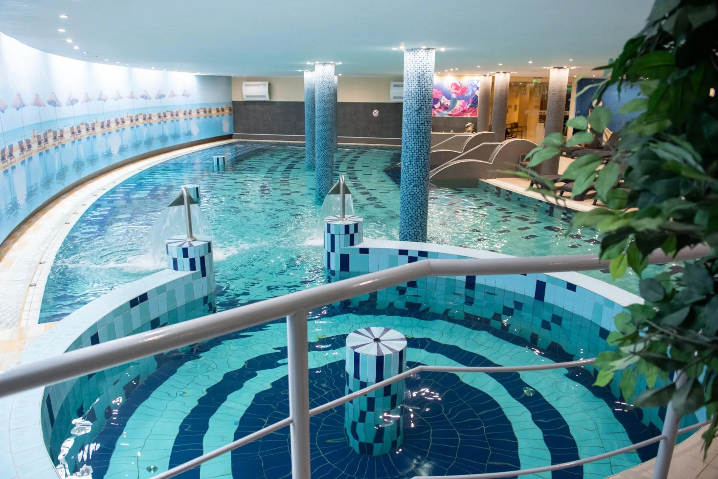 Pool view in CE Plaza Hotel