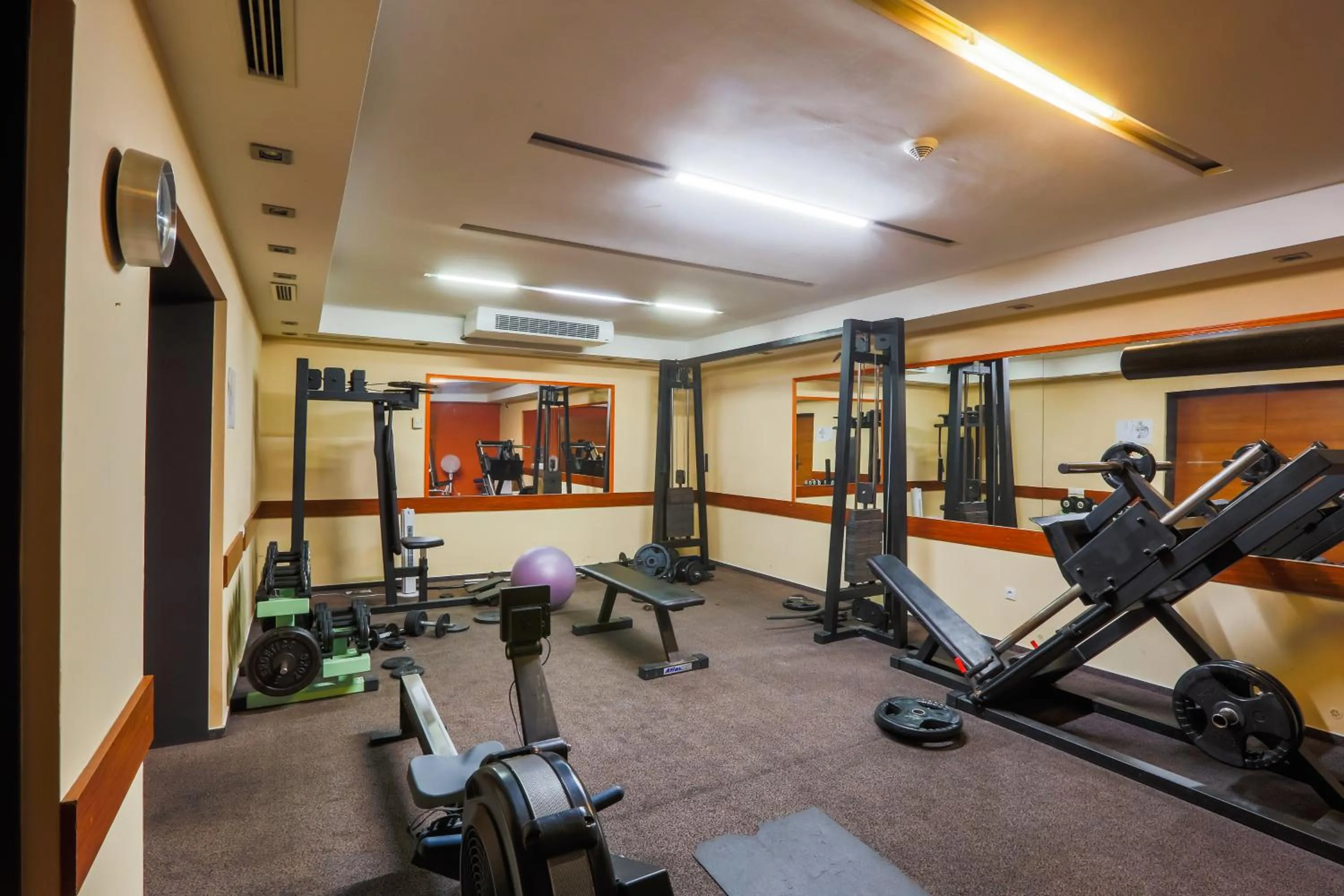 Fitness centre/facilities in CE Plaza Hotel