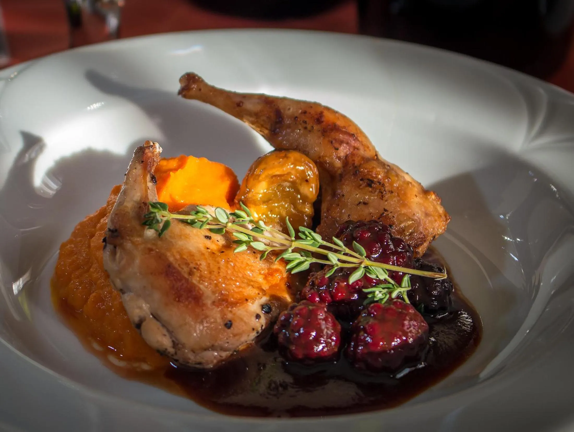 Restaurant/places to eat in Platan Hotel