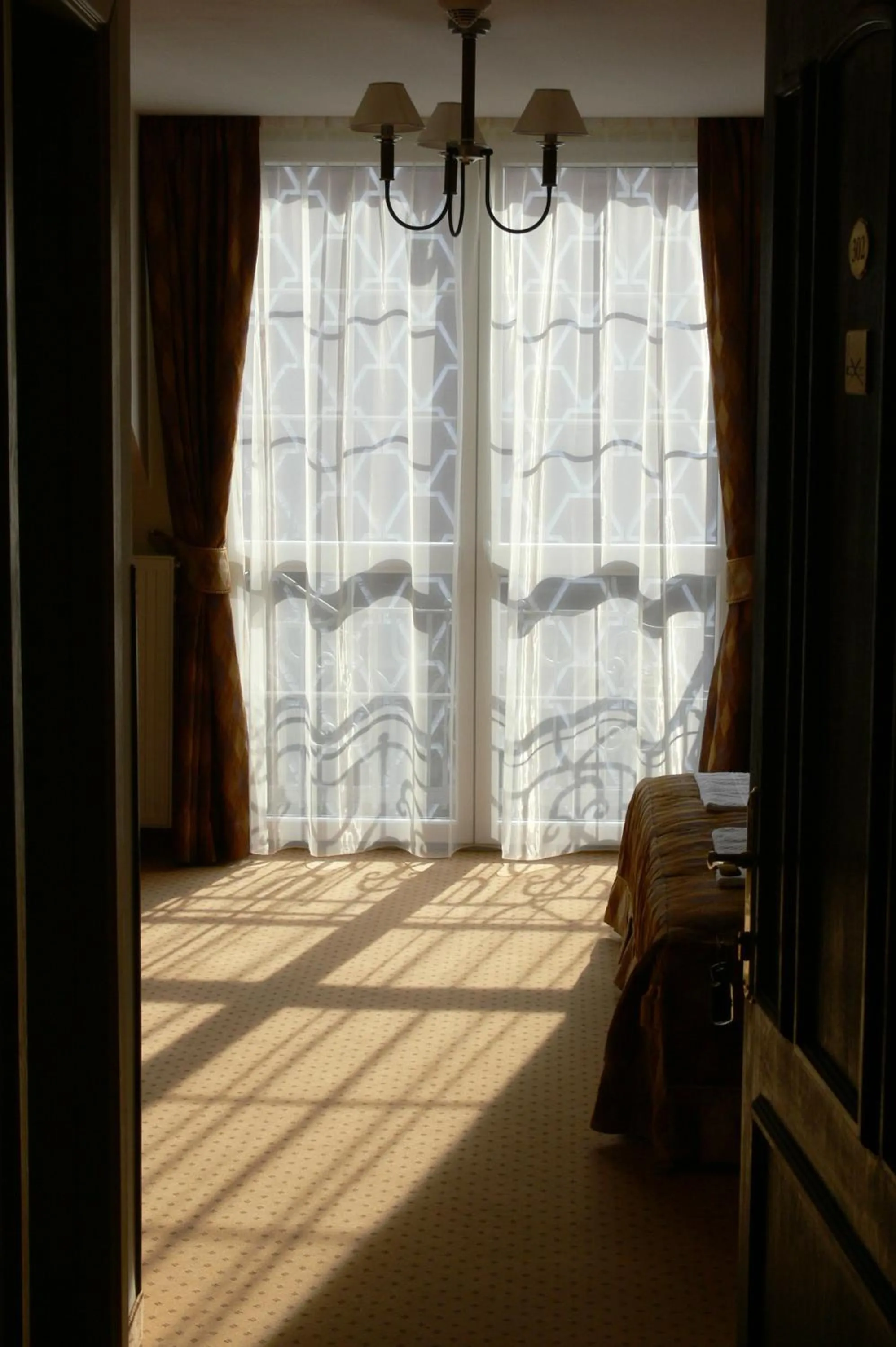 Decorative detail in Öreg Miskolcz Hotel