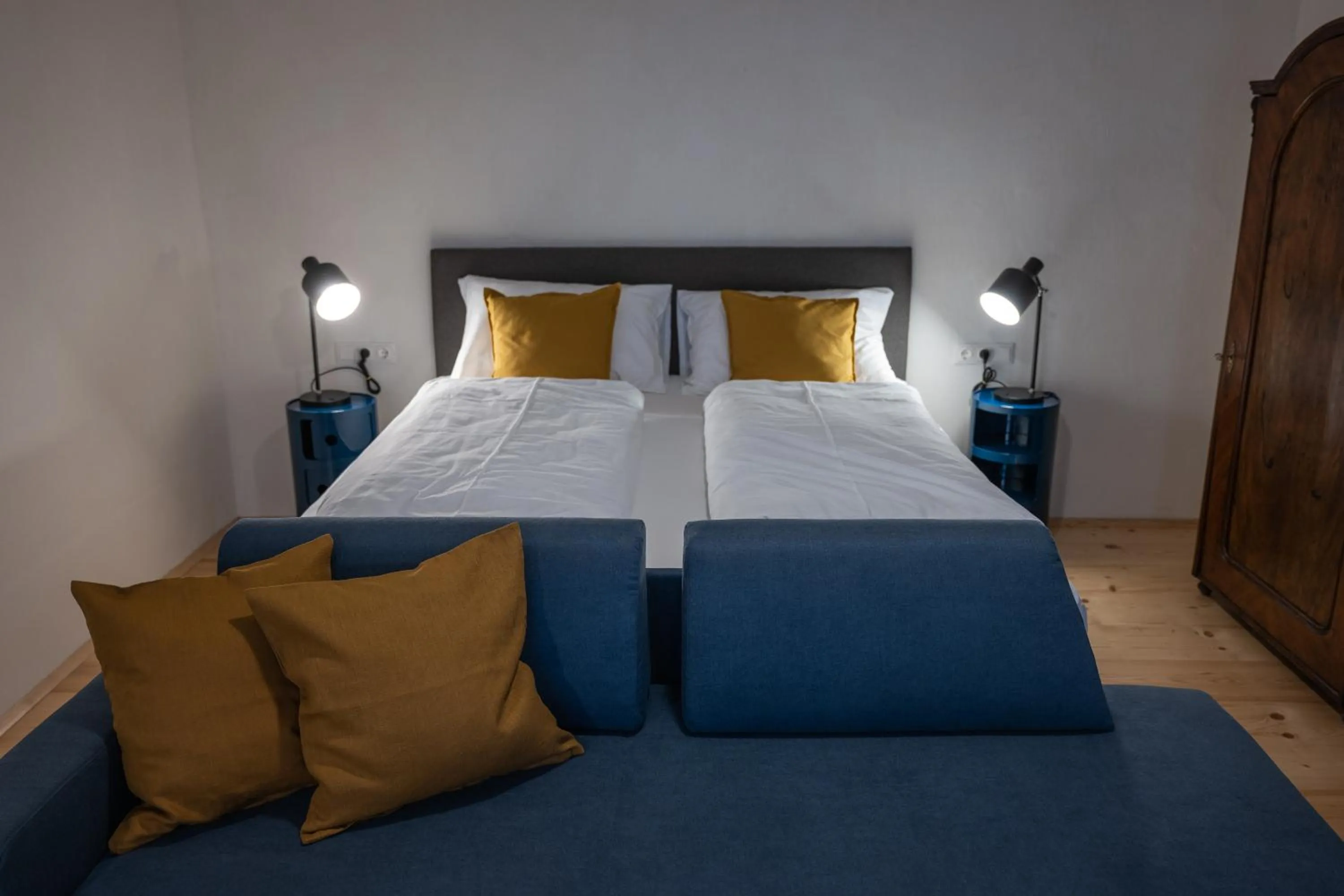 Bed in Tschardakenhof Appartements