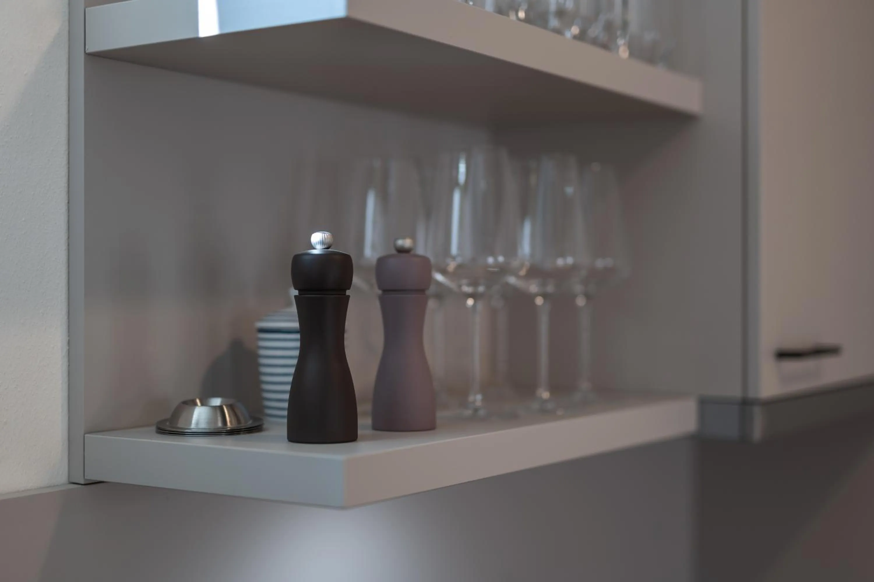 Kitchen or kitchenette in Tschardakenhof Appartements