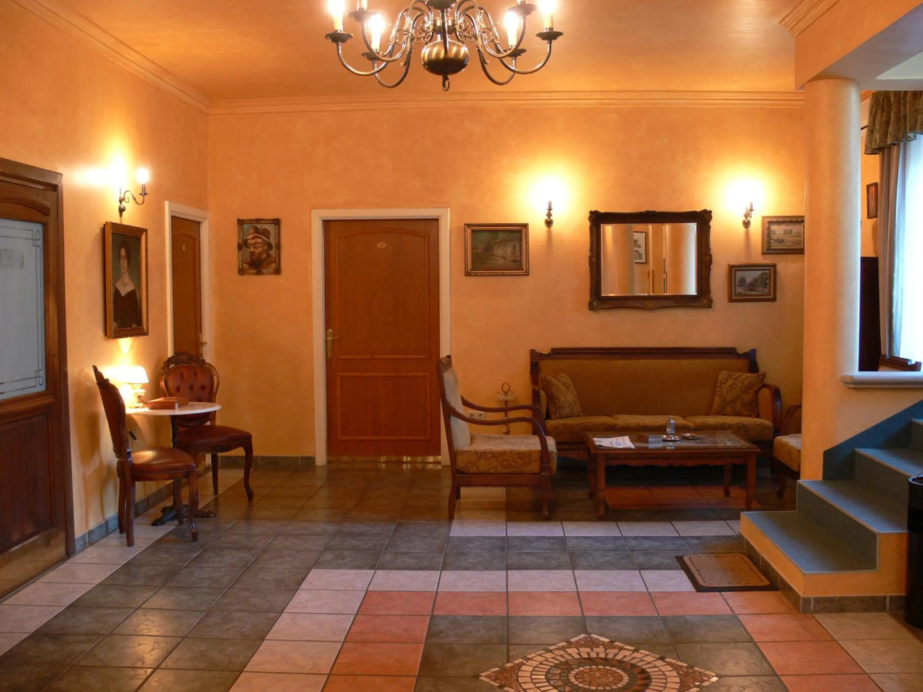 Lobby or reception in Lévay Villa Hotel