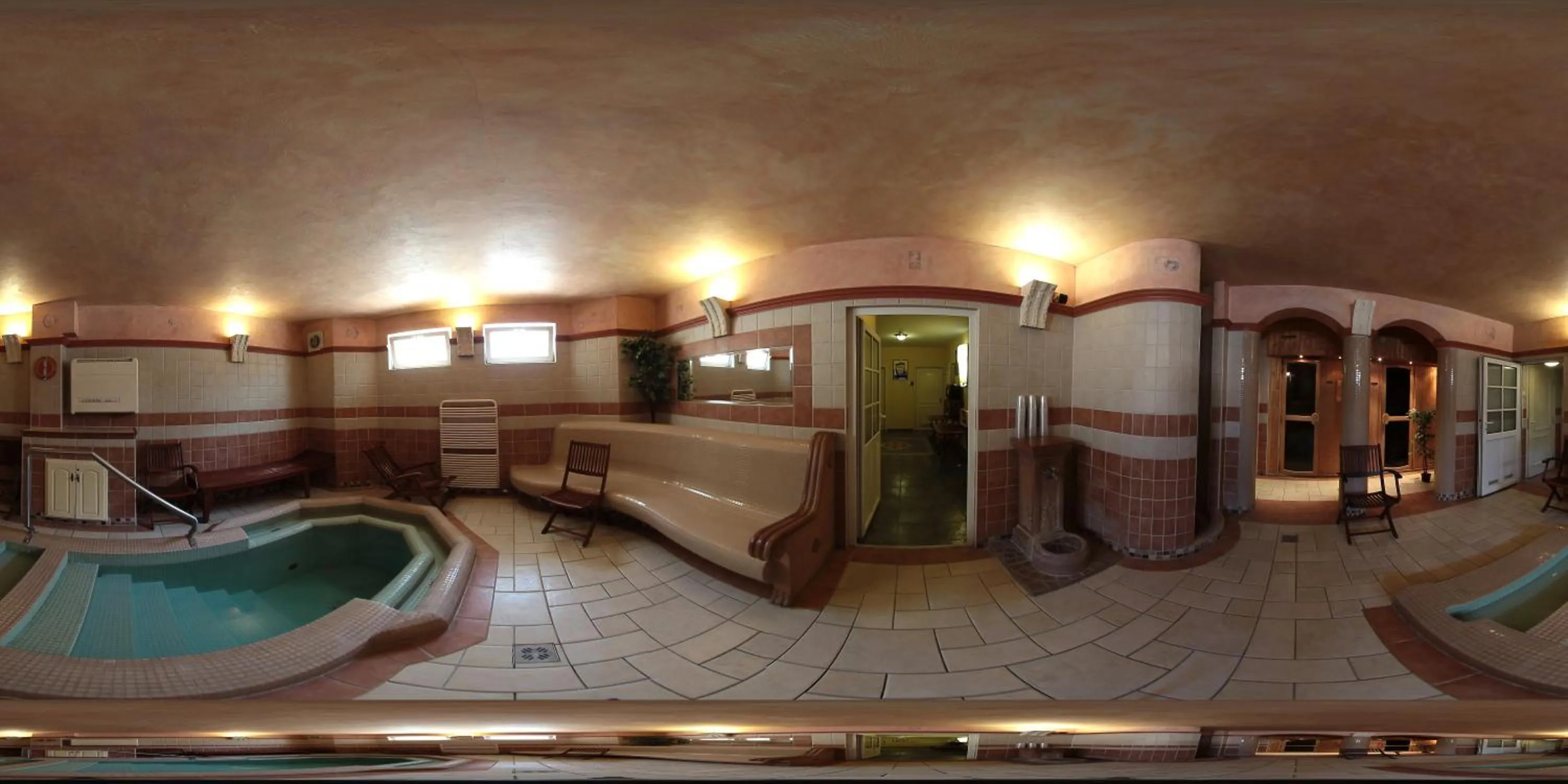 Sauna in Lévay Villa Hotel