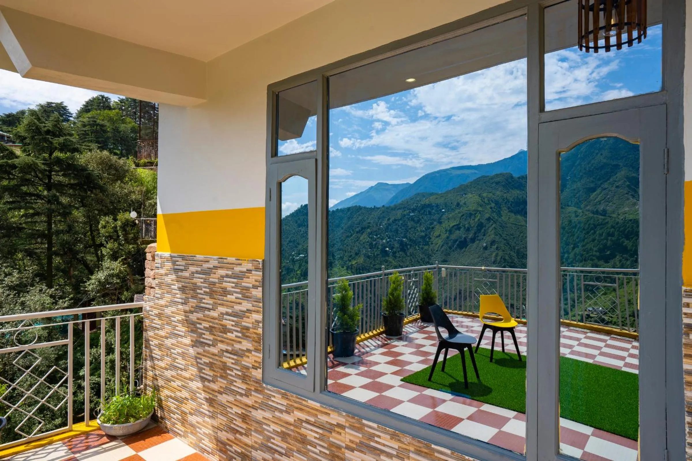 View (from property/room) in Zostel McLeodganj