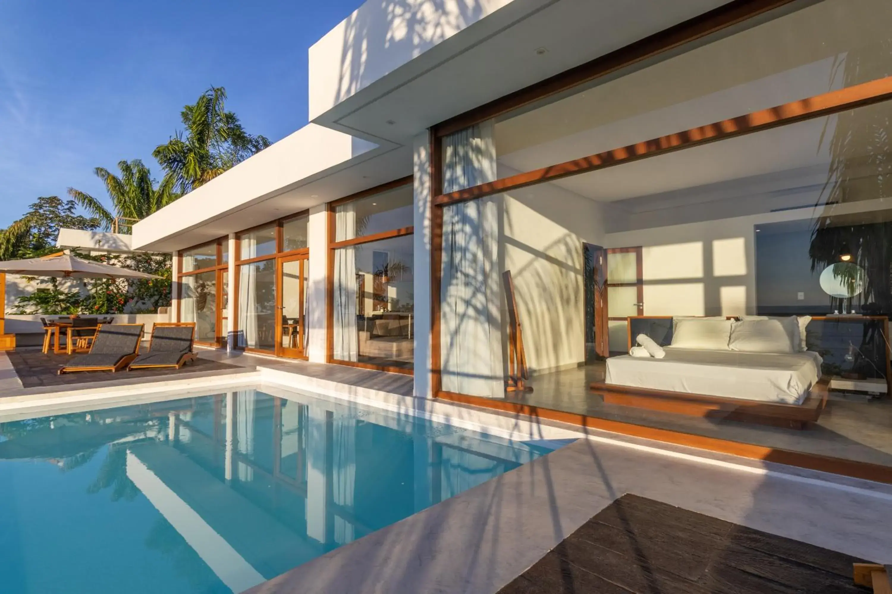 Patio in VILAS de LUXO Patio in VILAS de LUXO