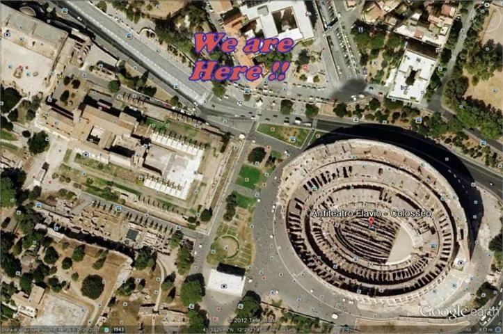 Bird's eye view in Colosseo Homerents 2