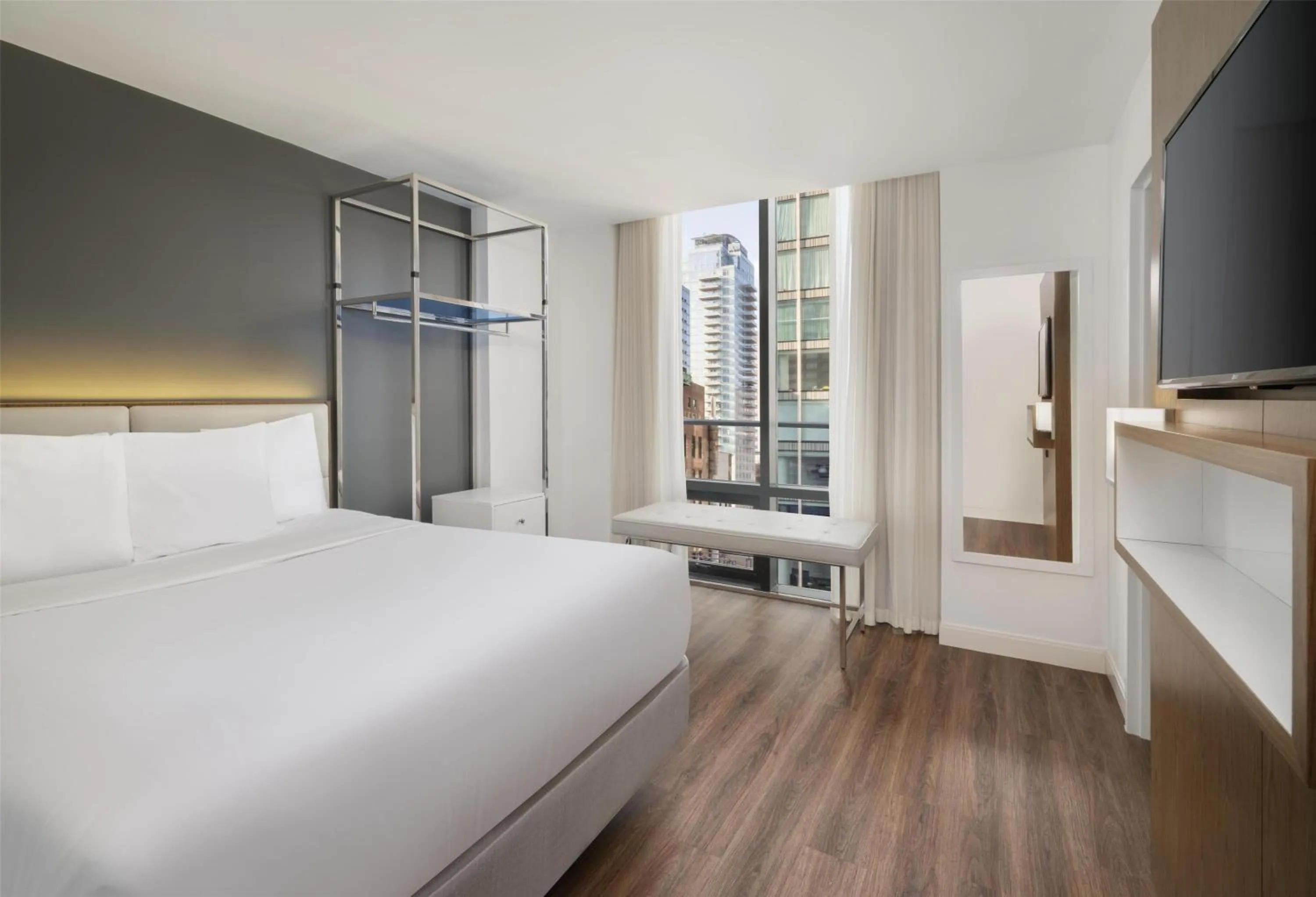 Bedroom, Bed in Best Western Premier Empire State Hotel