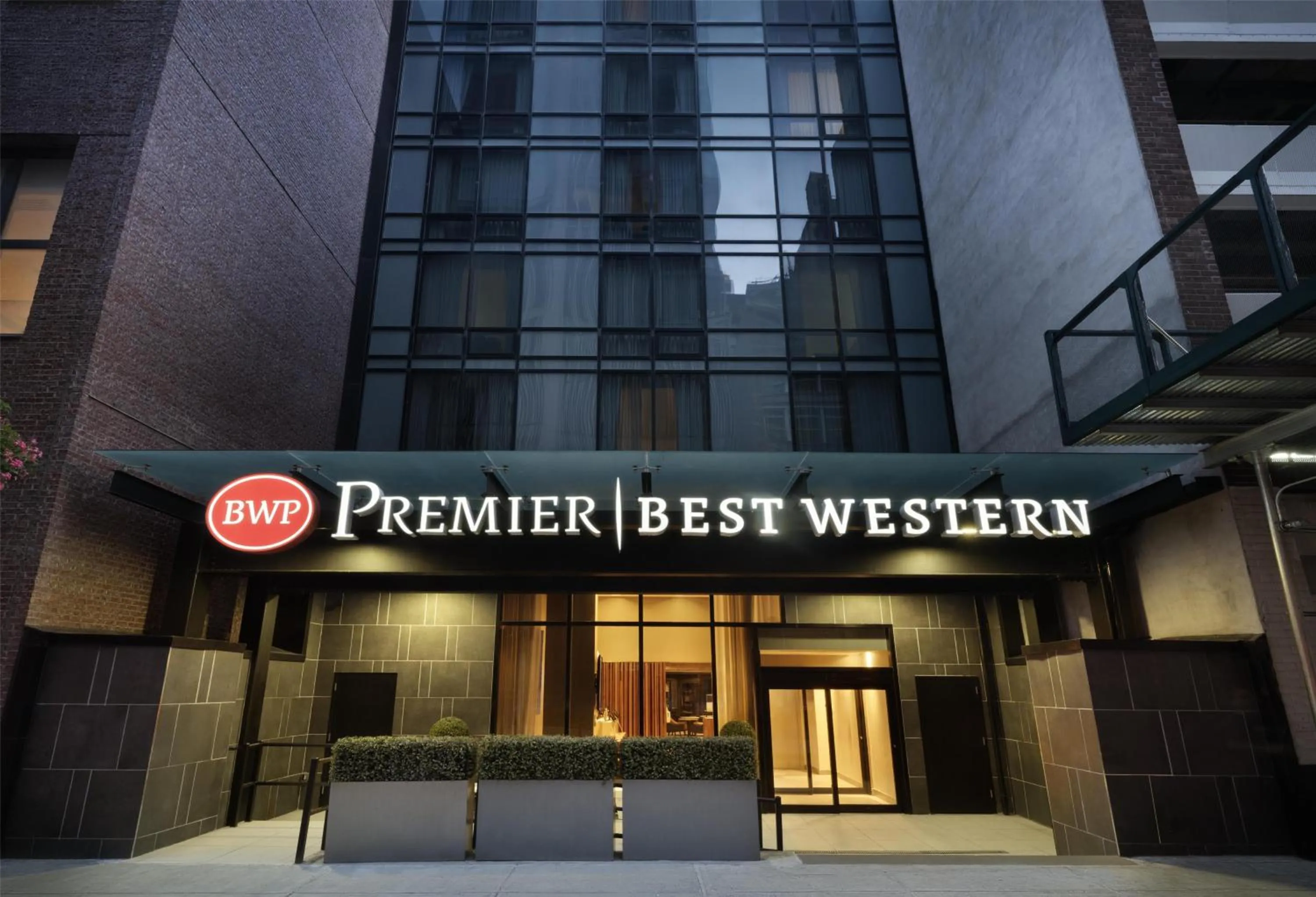 Property building in Best Western Premier Empire State Hotel