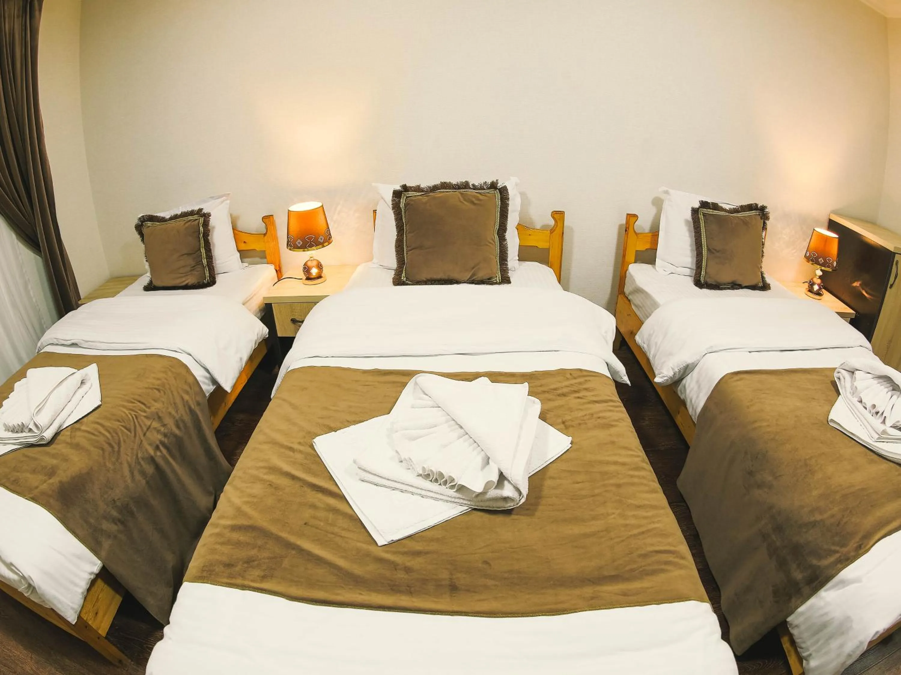 Bed in Rayyan Hotel Bukhara