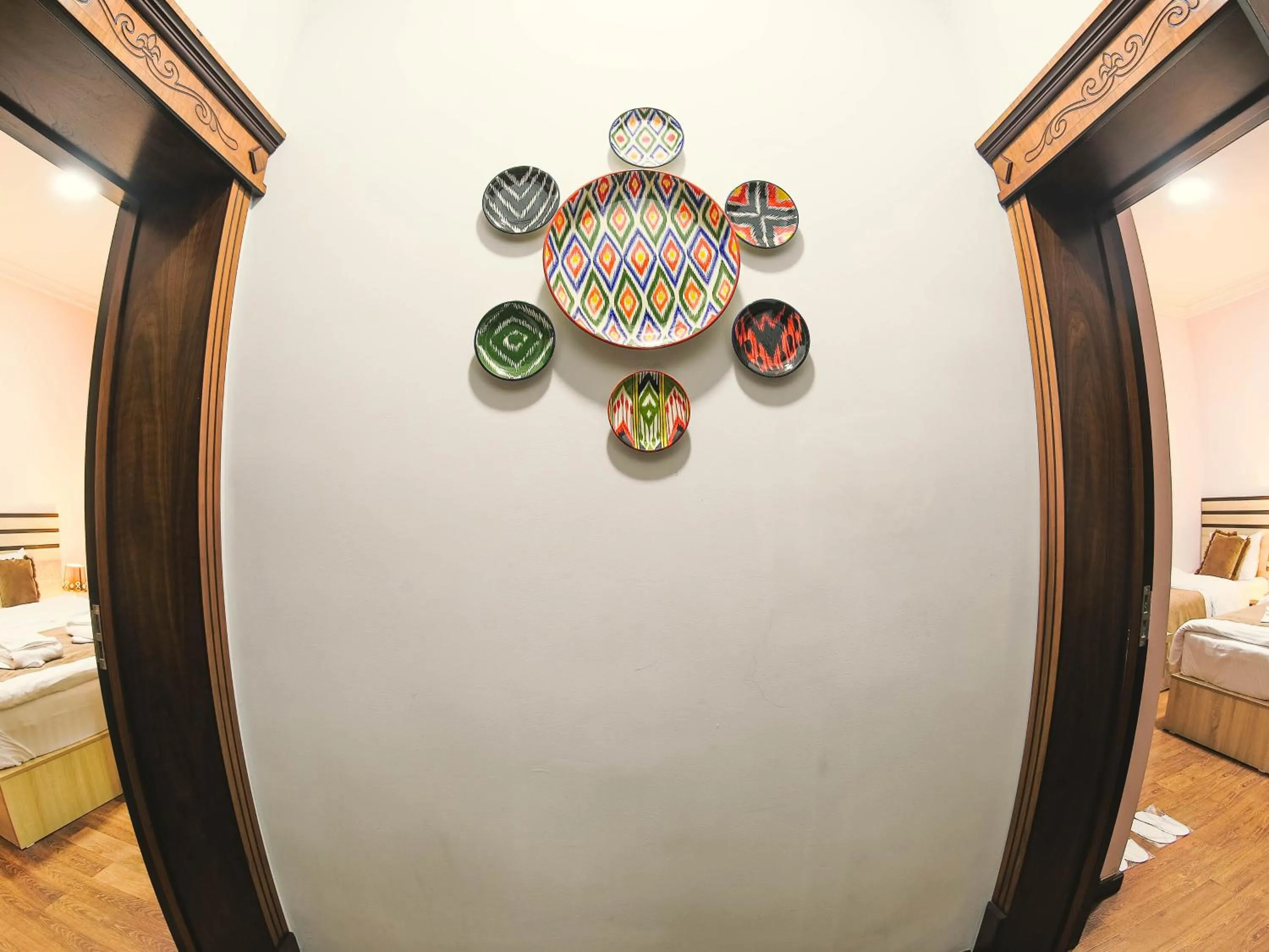 Decorative detail in Rayyan Hotel Bukhara